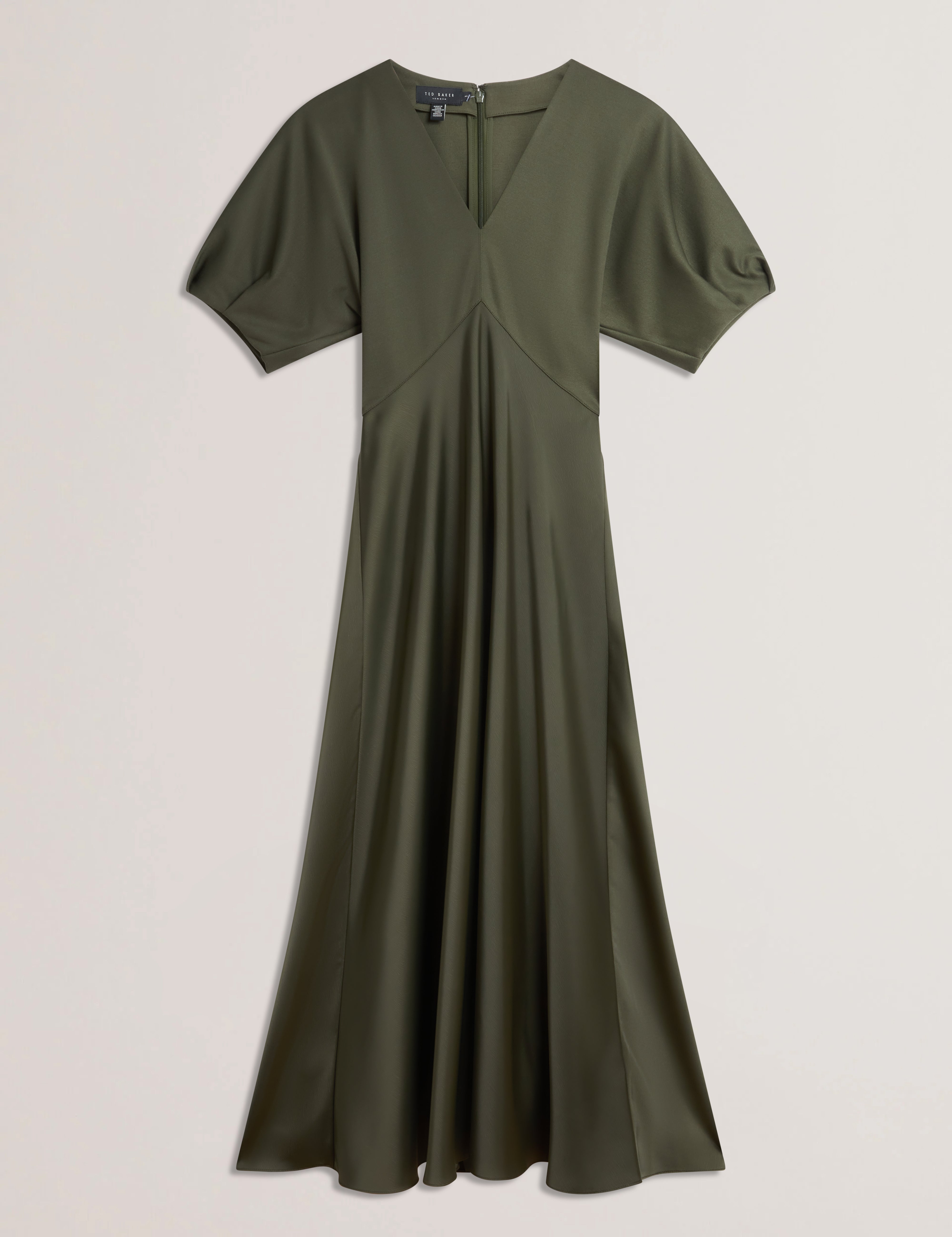 Shop Edulis Ponte Bodice Satin Skirt Midi Dress Dk-Green for Women Online | Ted Baker Kuwait Shop Edulis Ponte Bodice Satin Skirt Midi Dress Dk-Green for Women Online | Ted Baker Kuwait