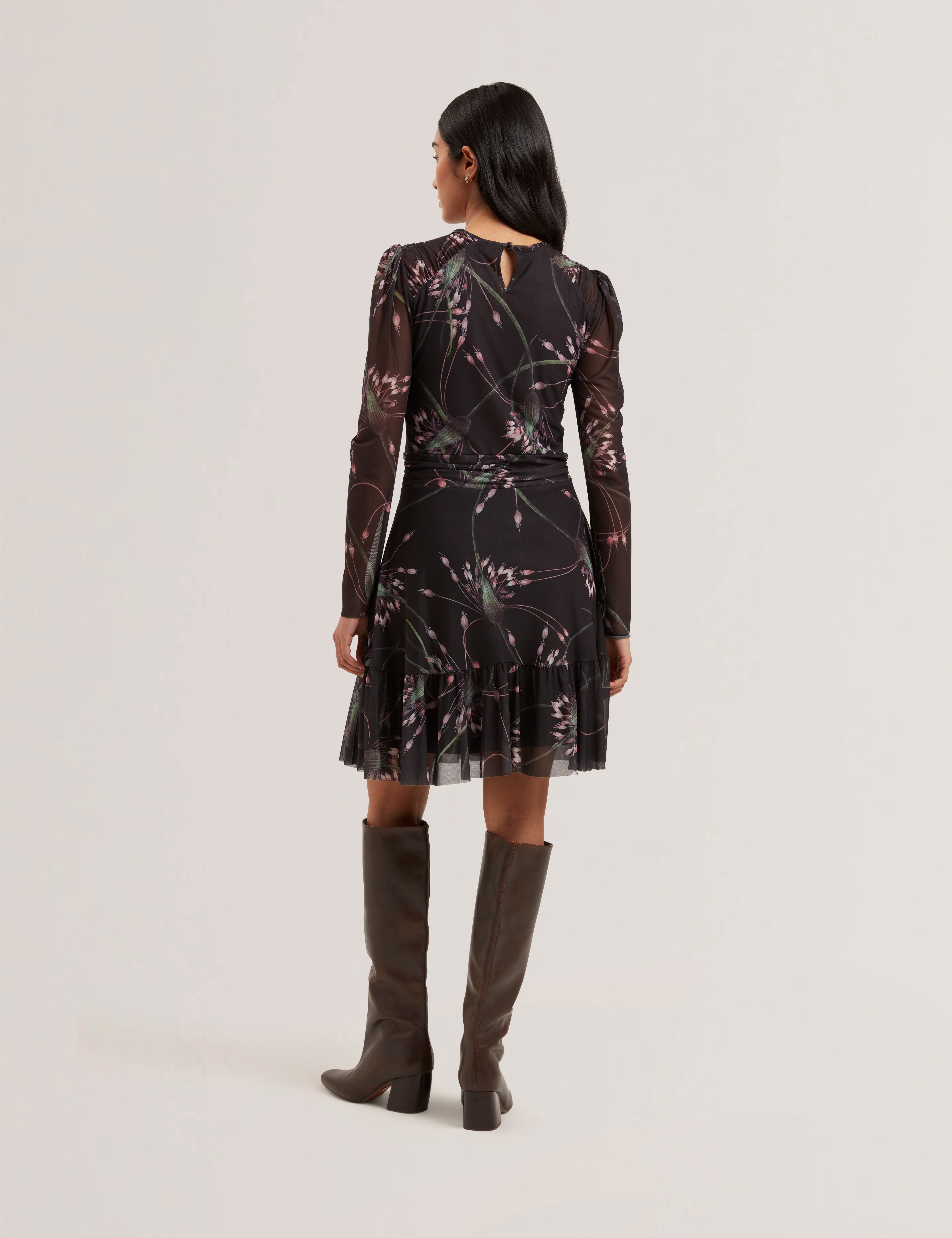 black summer midi dresses Black Viviana Multiway Dress | Black Summer Dress main image 1