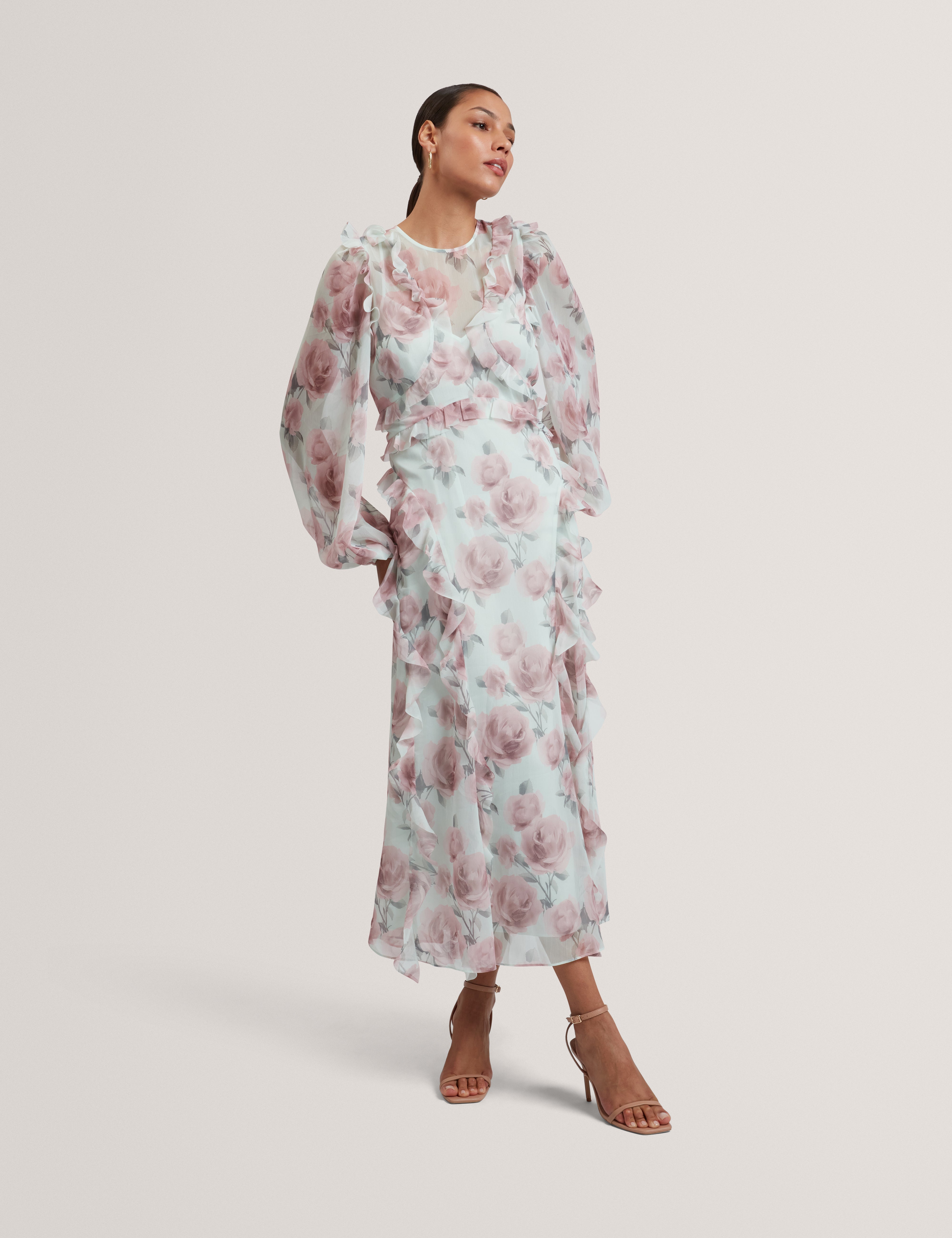 long sleeve waterfall dress Georgia Hardinge - Shop