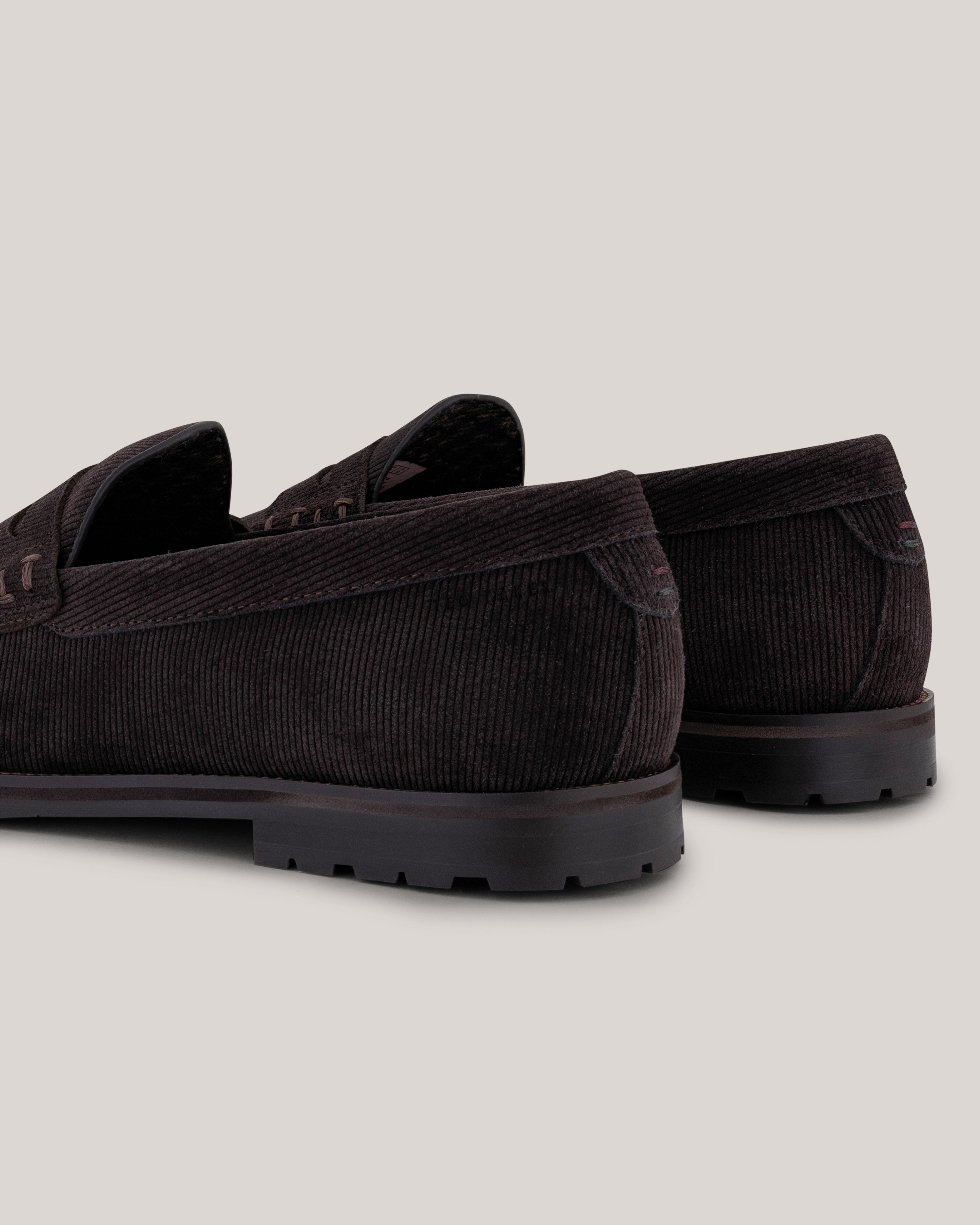 Parkhil Lug Penny Loafer Dk-Brown