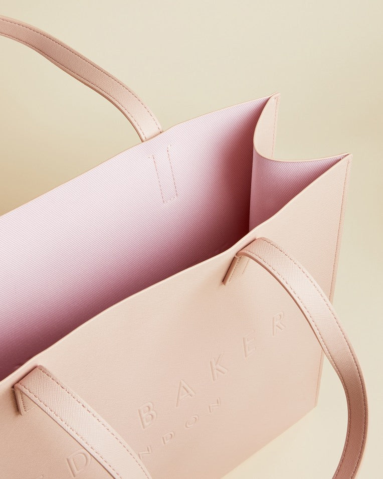 Soocon Crosshatch Large Icon Bag Pink