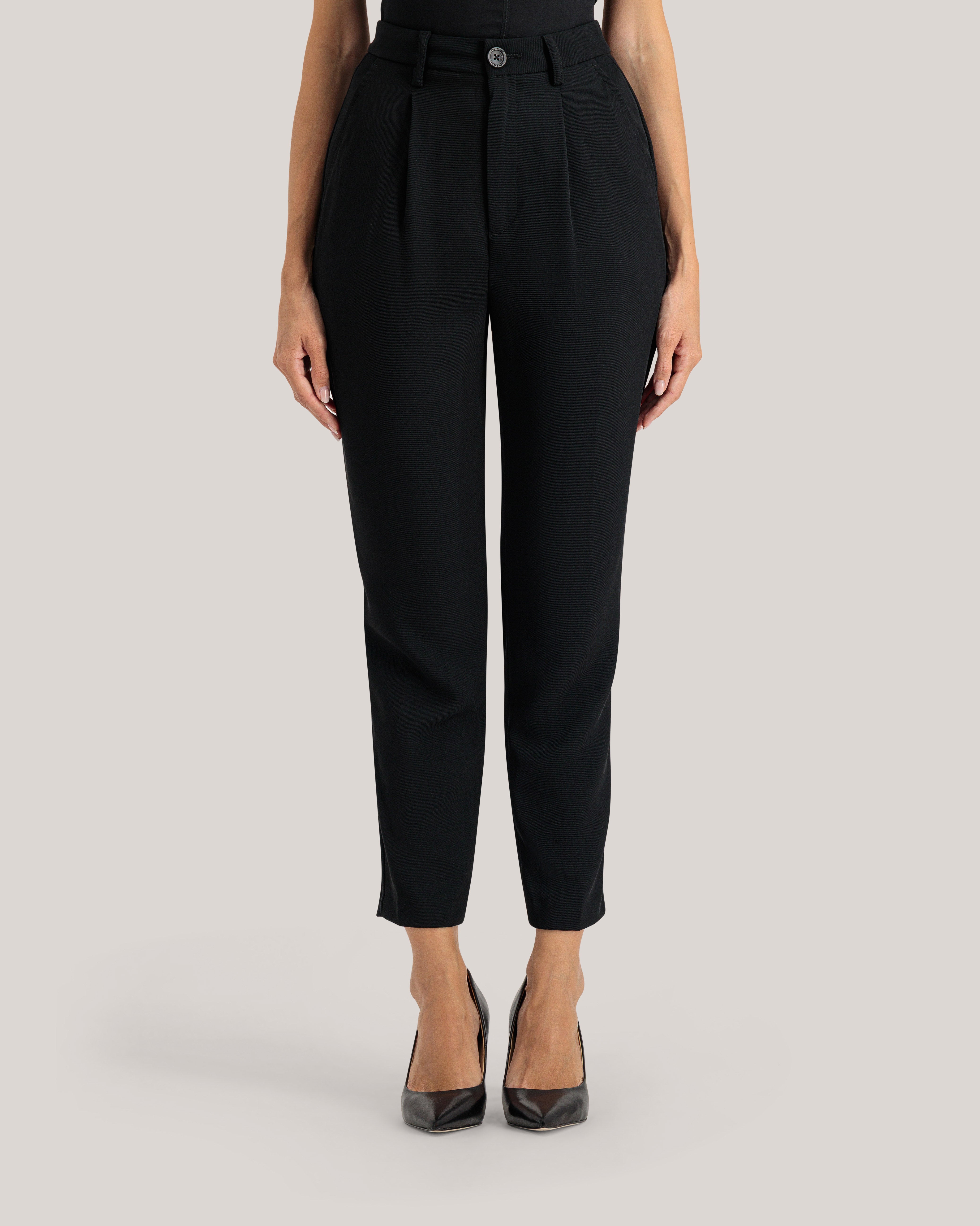 Harldab Knitted Tapered Fit Jogger Black