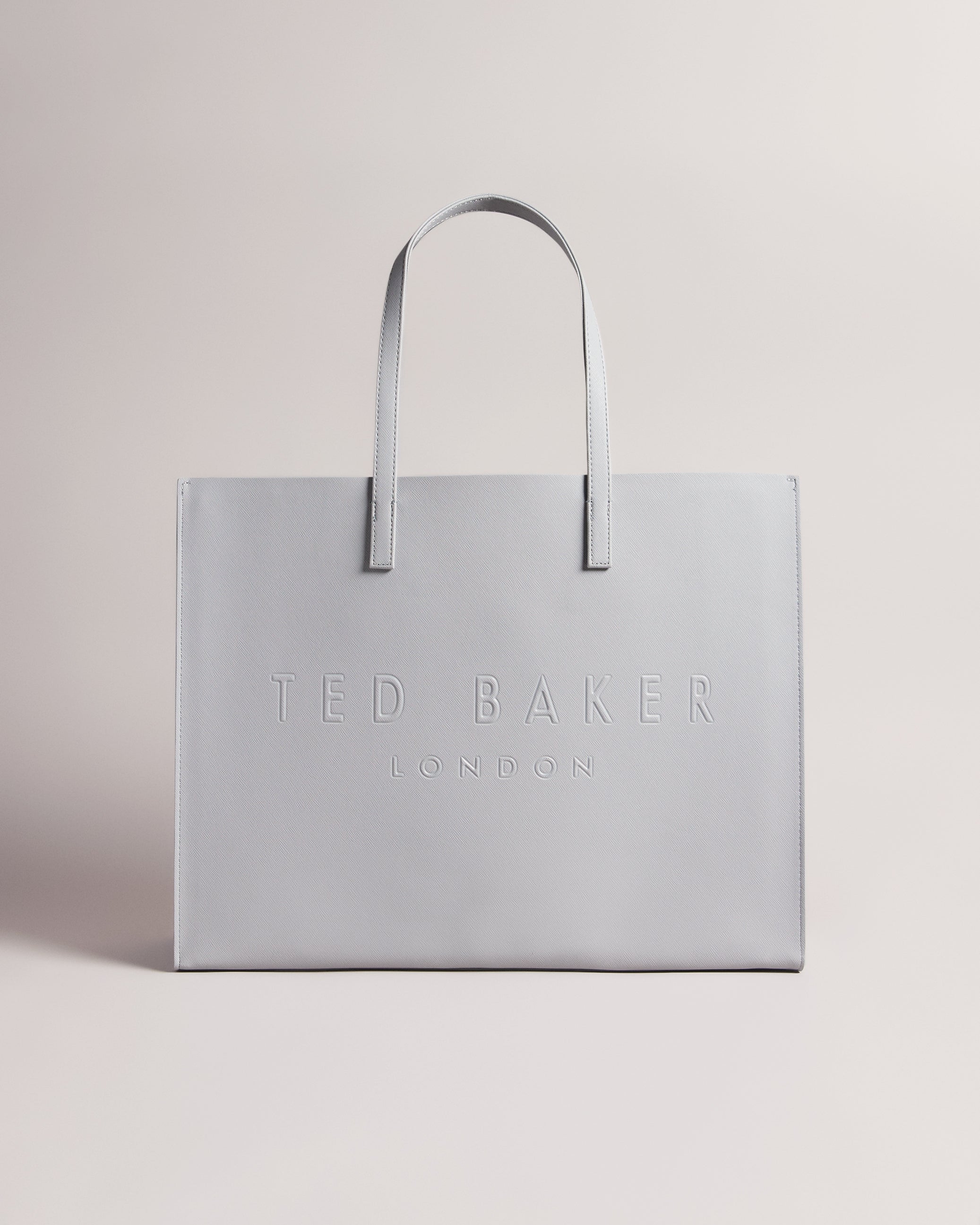 Sukicon Crosshatch East West Icon Bag Lt-Grey