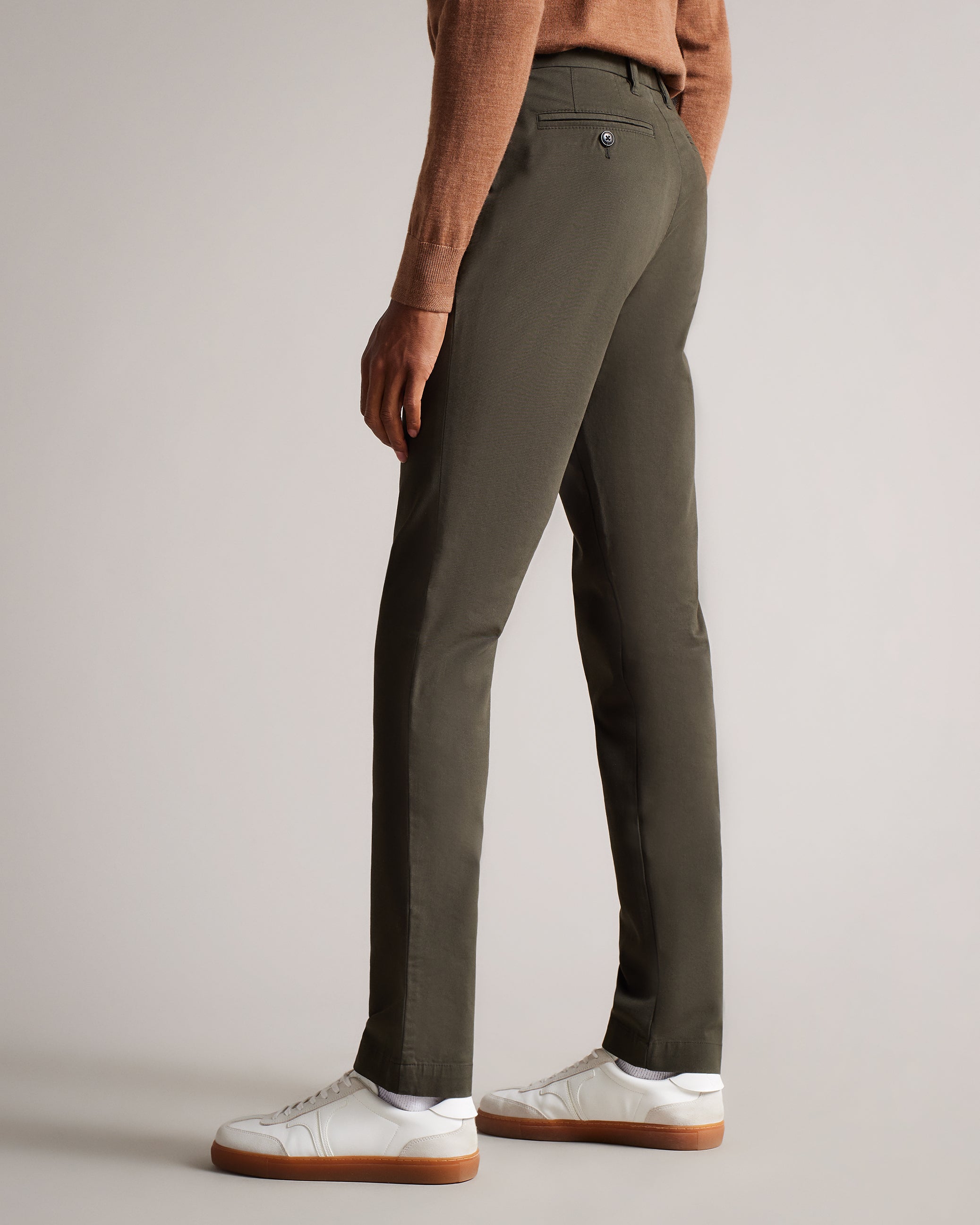 Genay Slim Chinos Khaki
