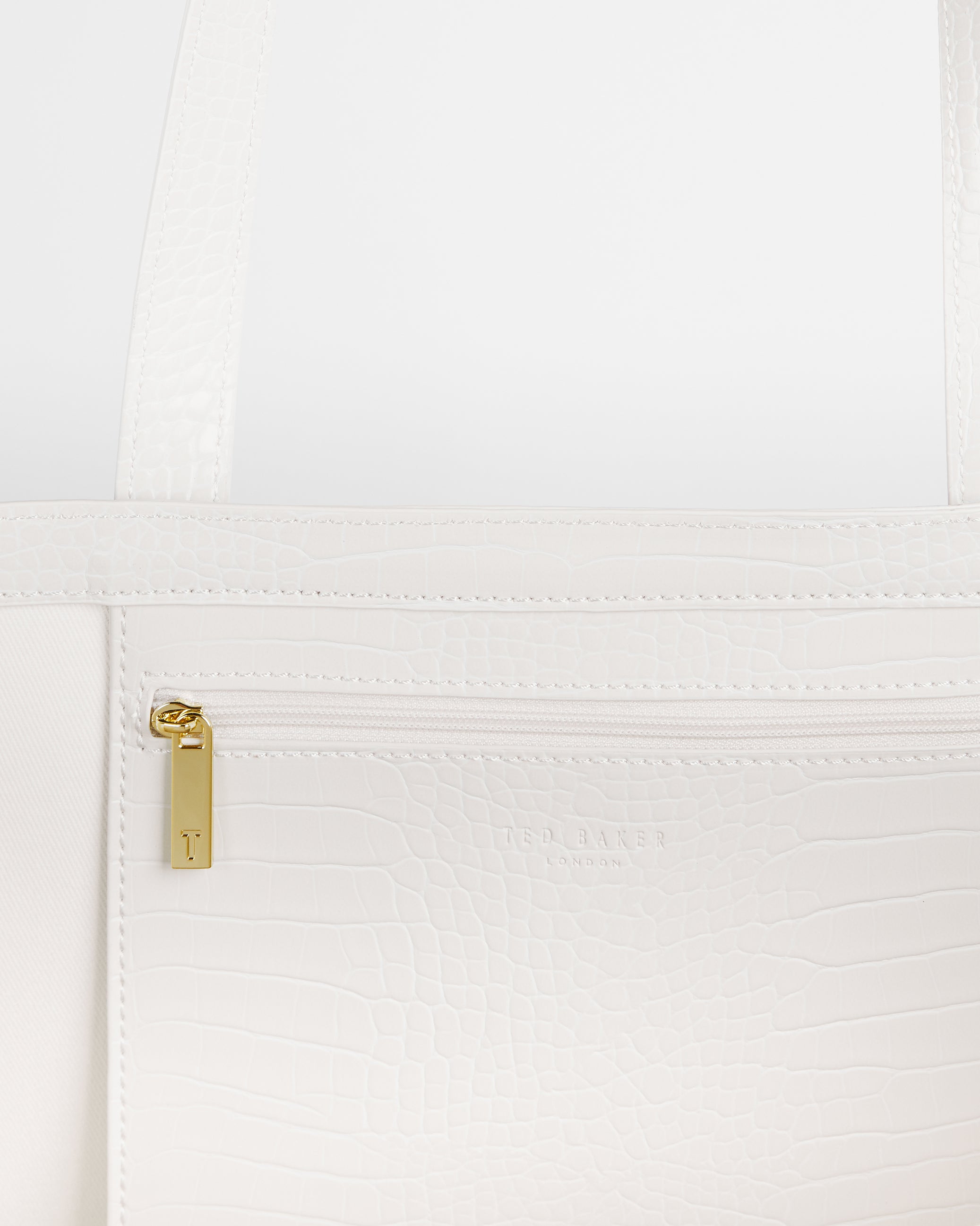 Allicon Croc Detail Ew Icon Nude