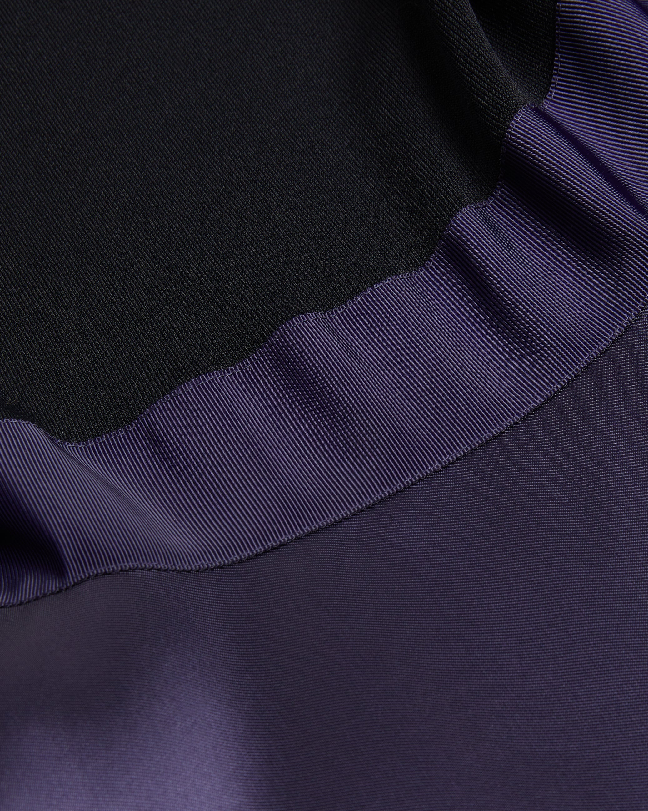 Zadi Knitted Frill Full Skirt Dress