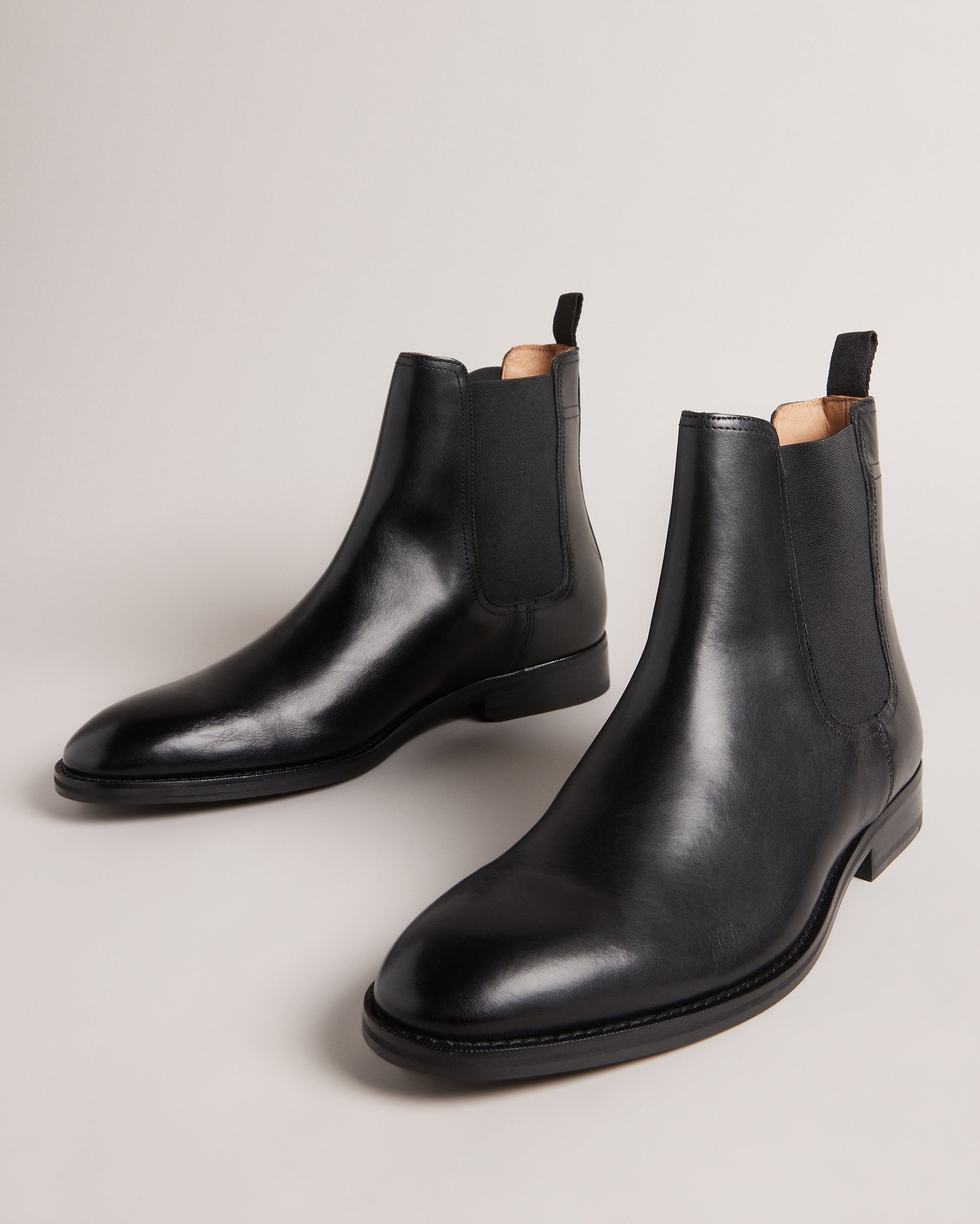 Maisonn Leather Chelsea Boot Black