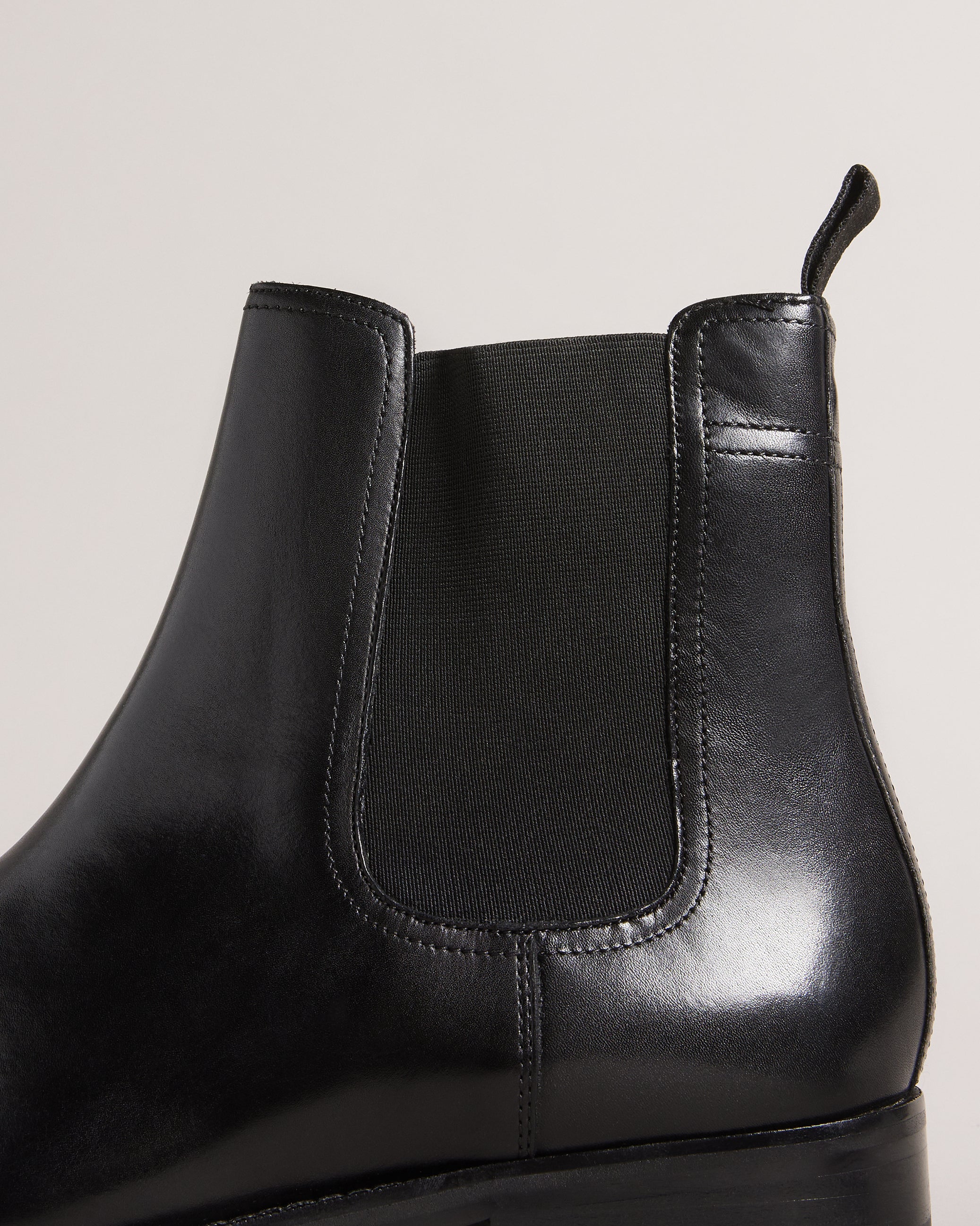 Maisonn Leather Chelsea Boot Black
