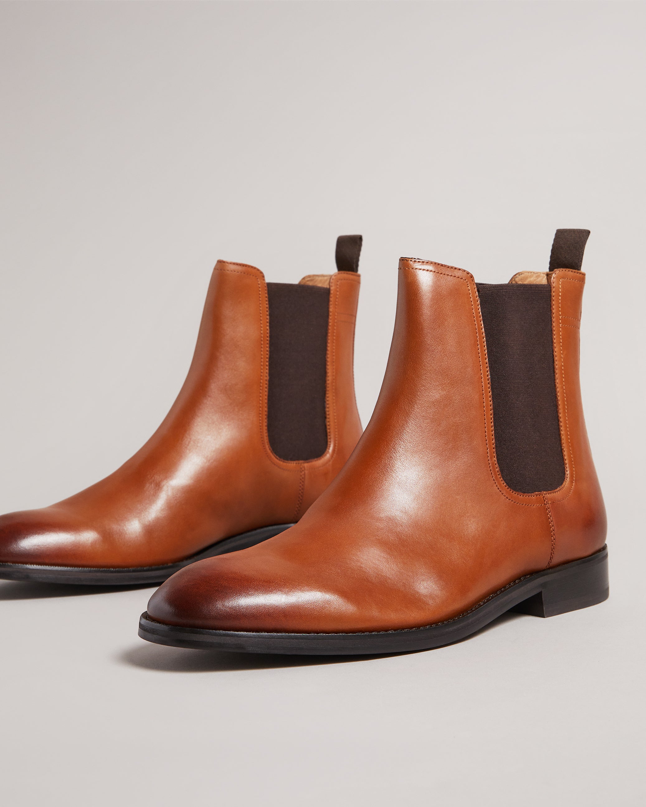 Maisonn Leather Chelsea Boot Tan
