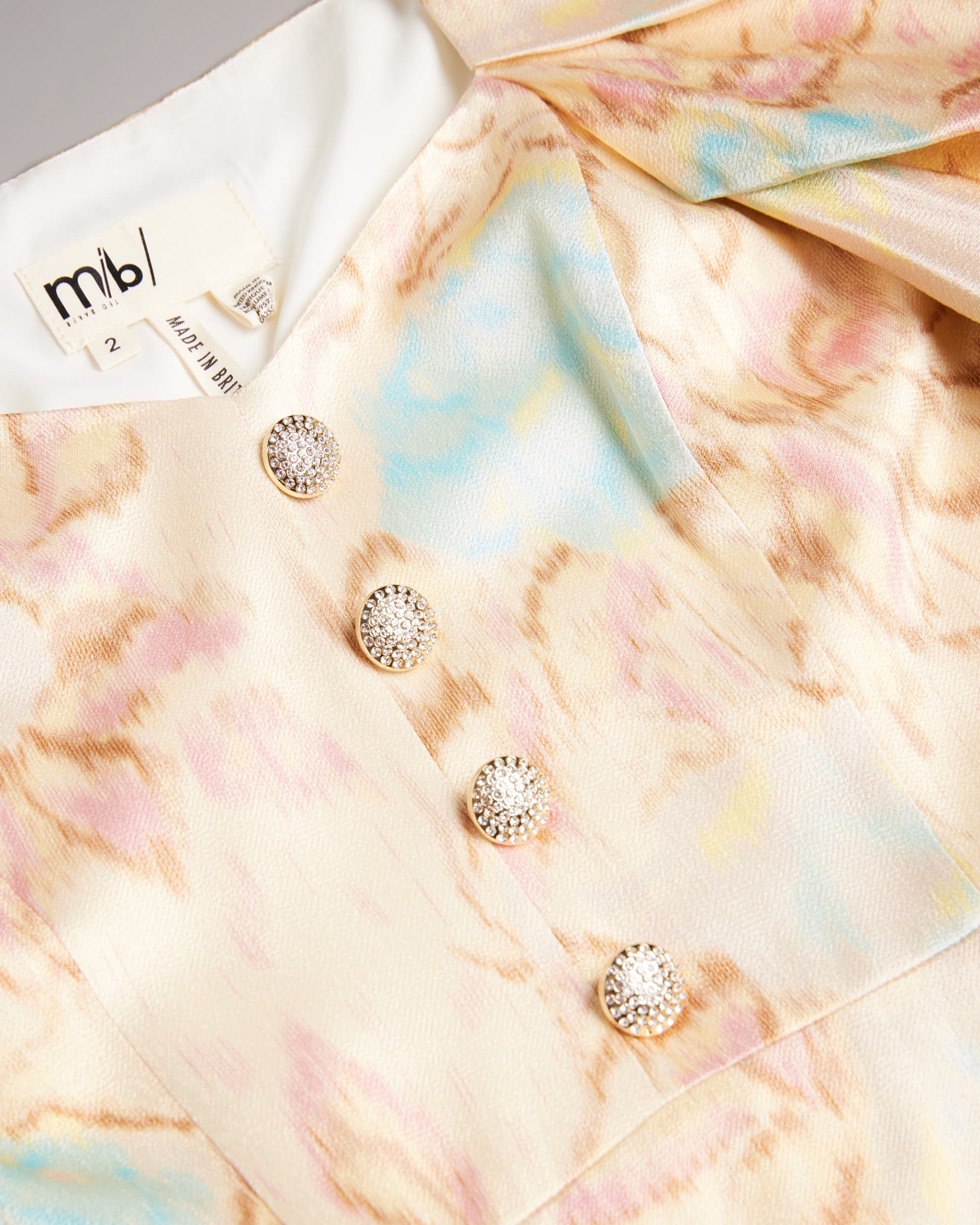 Hebburn Mini Button Up Dress Lt-Yellow