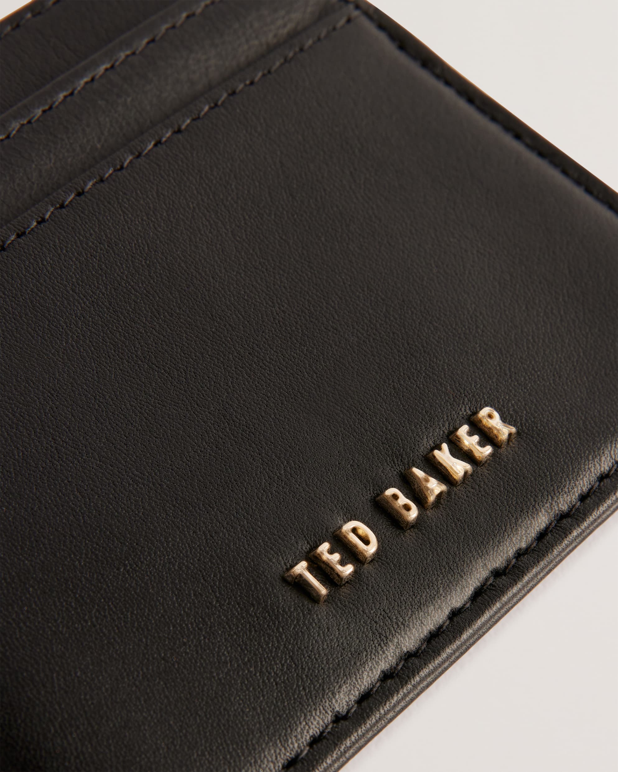 Garcina Leather Card Holder Black
