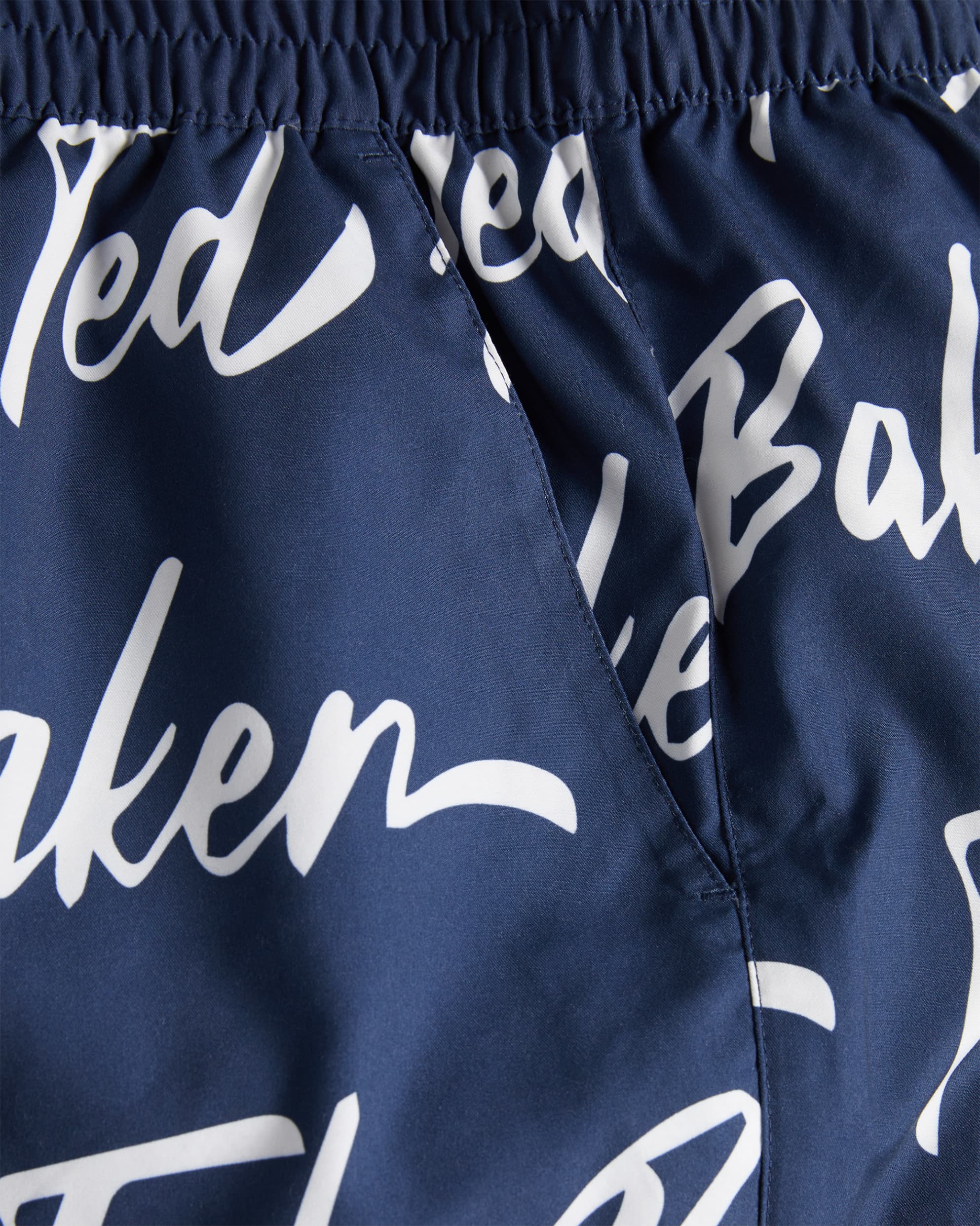 Risedal Branded Swimshort Navy