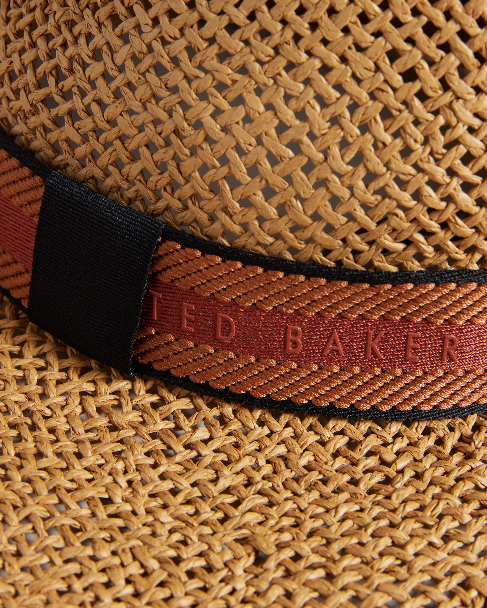 Clairie Straw Fedora Natural
