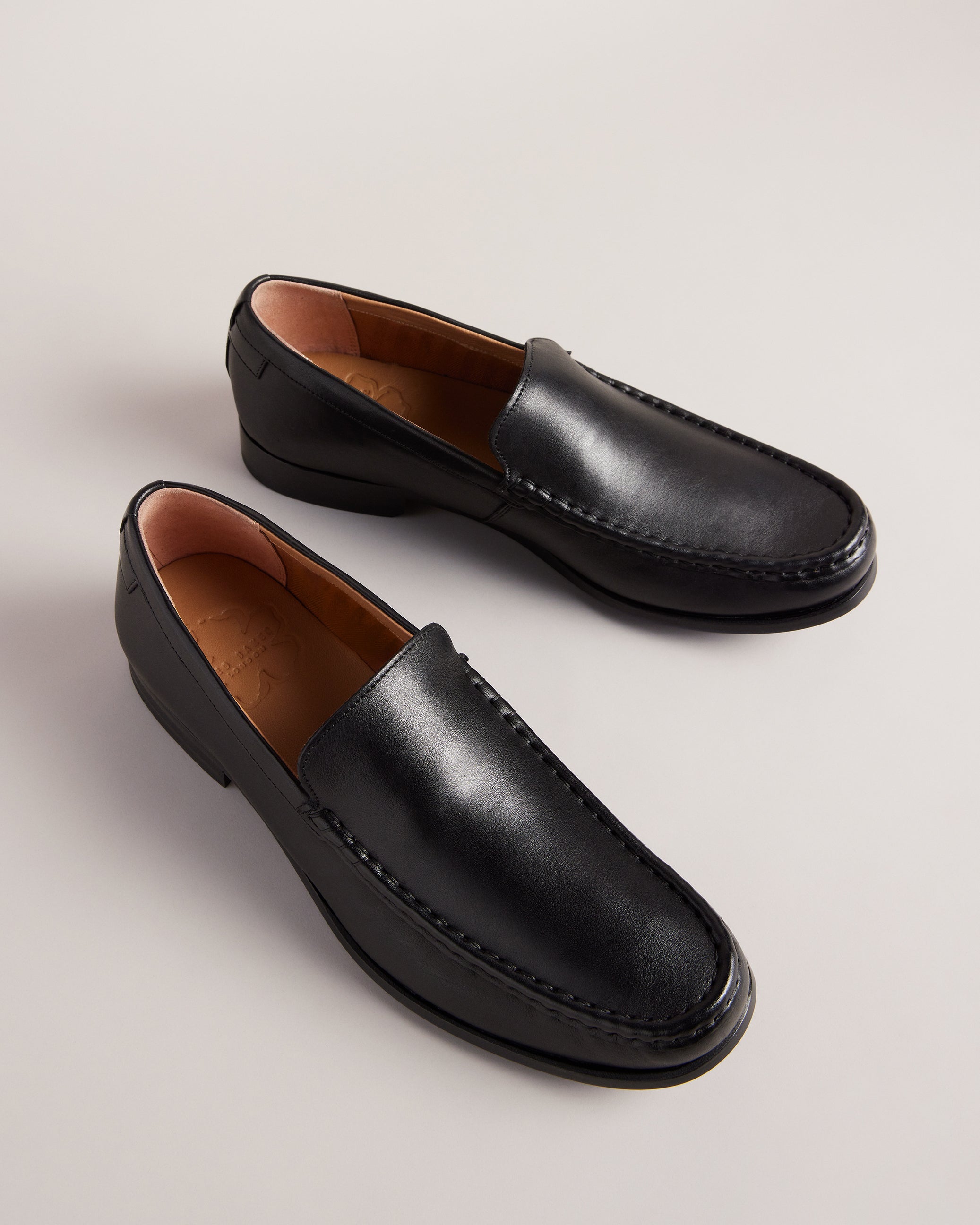 Labi Penny Loafers Shoes Tan