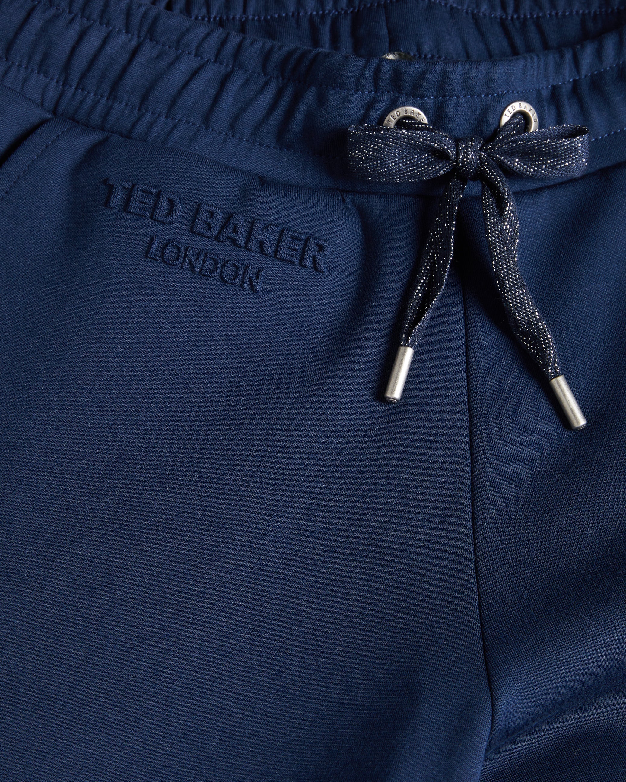 Orthon Joggers With Pleated Cuff Navy
