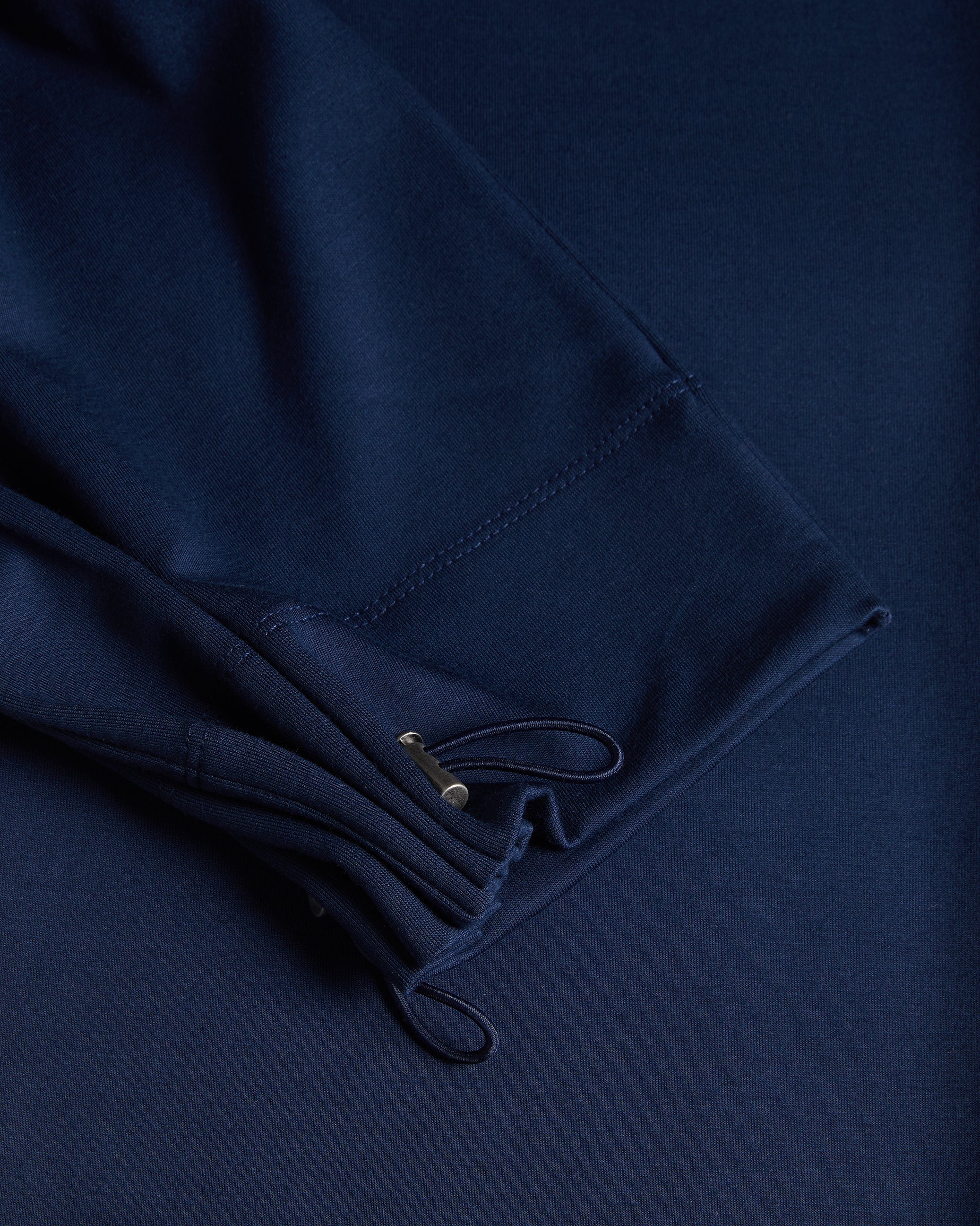 Orthon Joggers With Pleated Cuff Navy