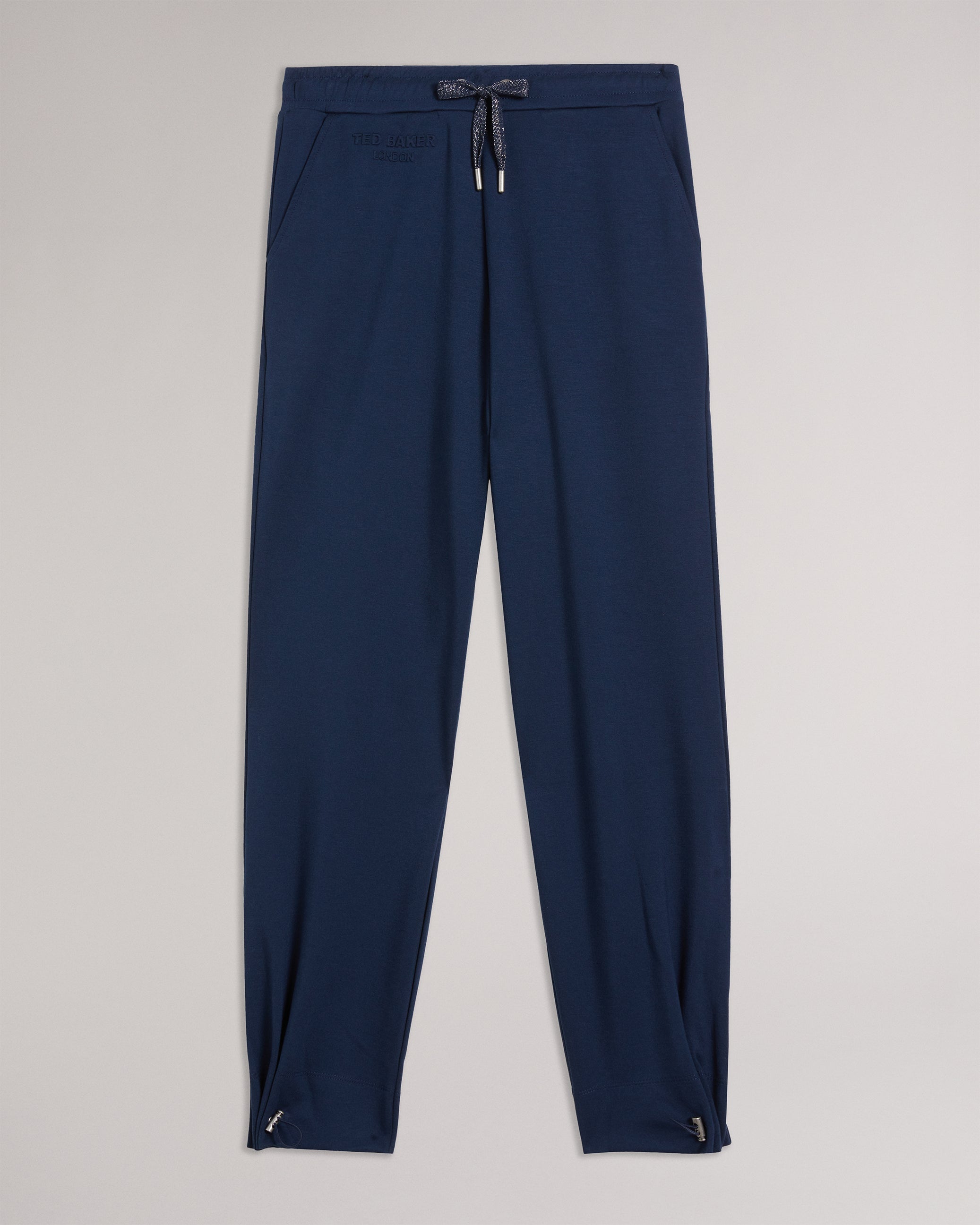 Orthon Joggers With Pleated Cuff Navy
