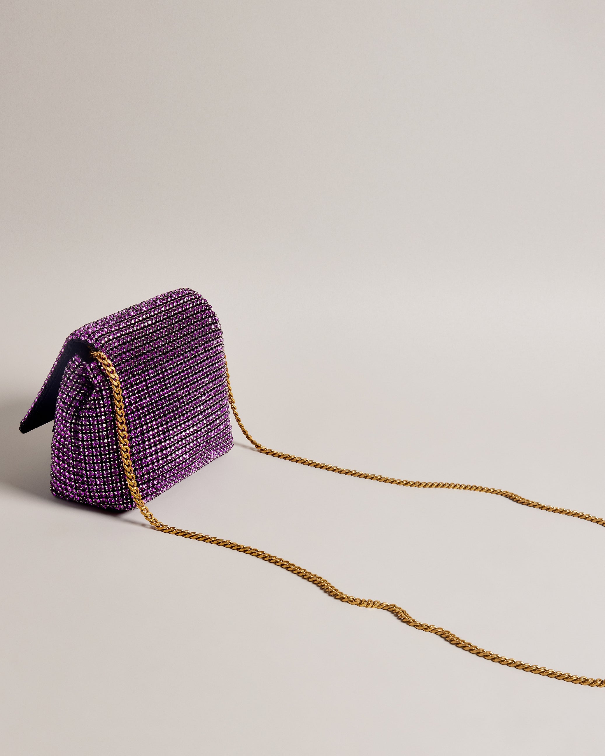Gliters Crystal Mini Cross Body Bag