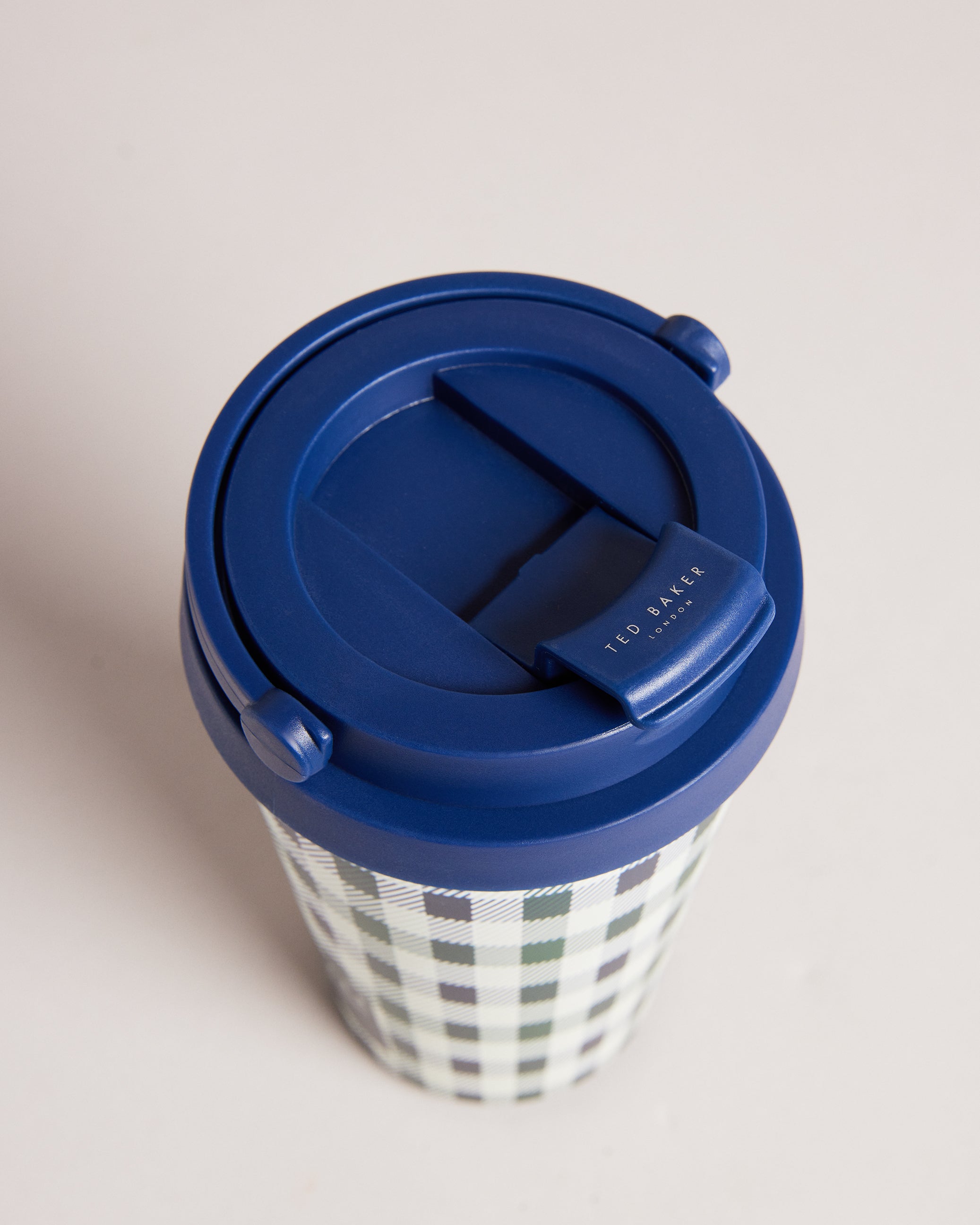 Shaunee House Check 350Ml Travel Cup Dk-Blue