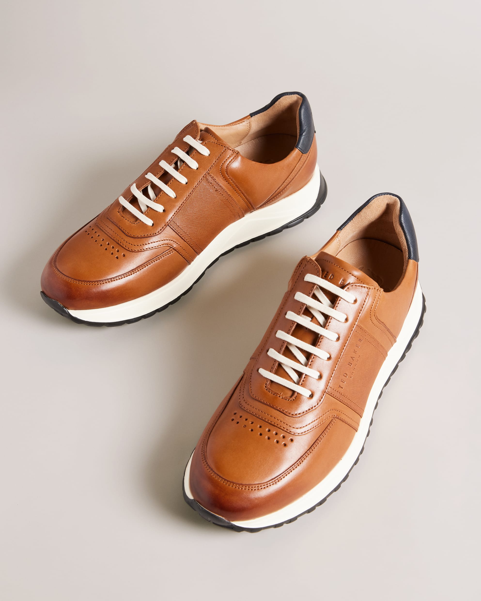 Frayne Retro Sneaker Shoes Tan