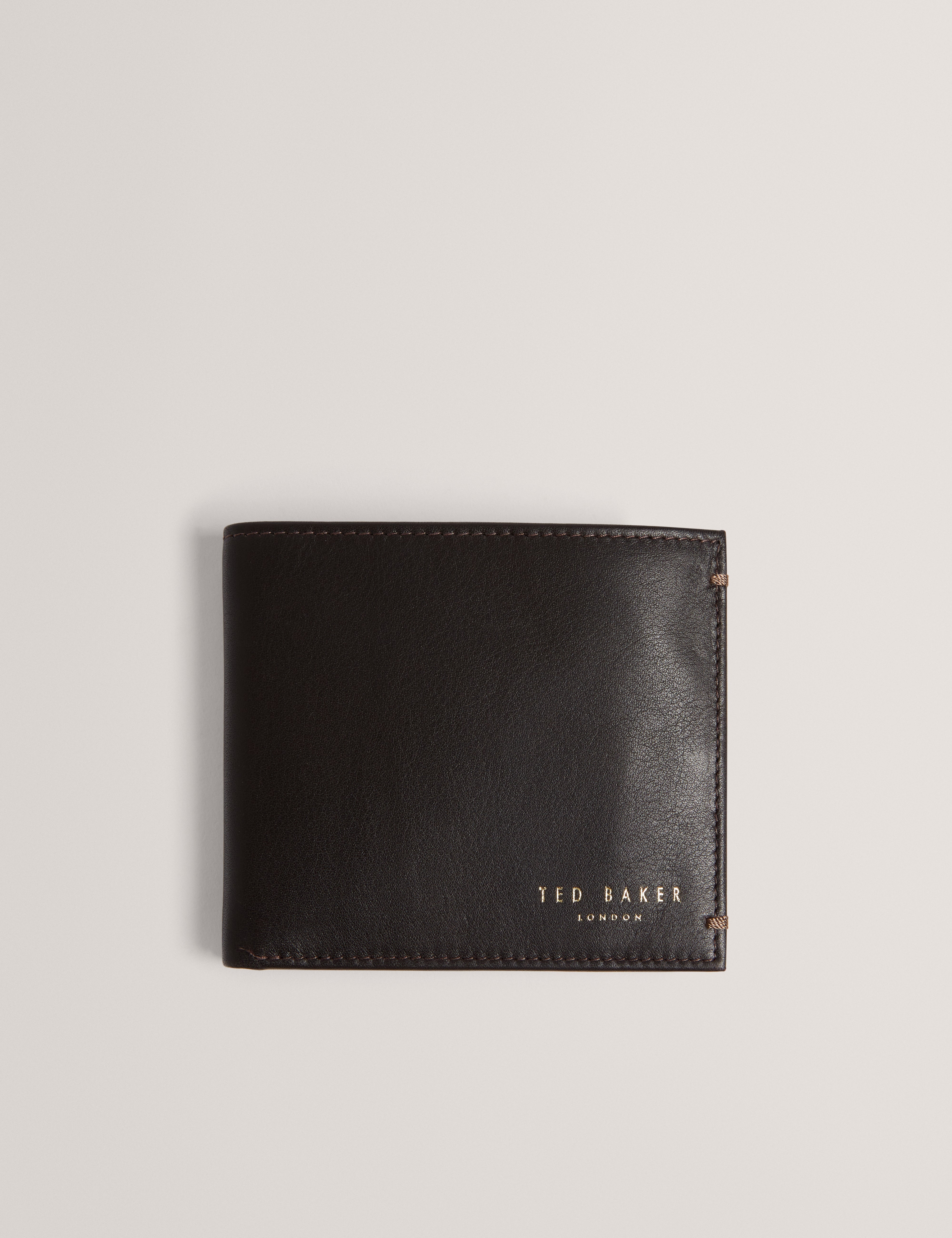 Antoony Bifold Leather Wallet Brown