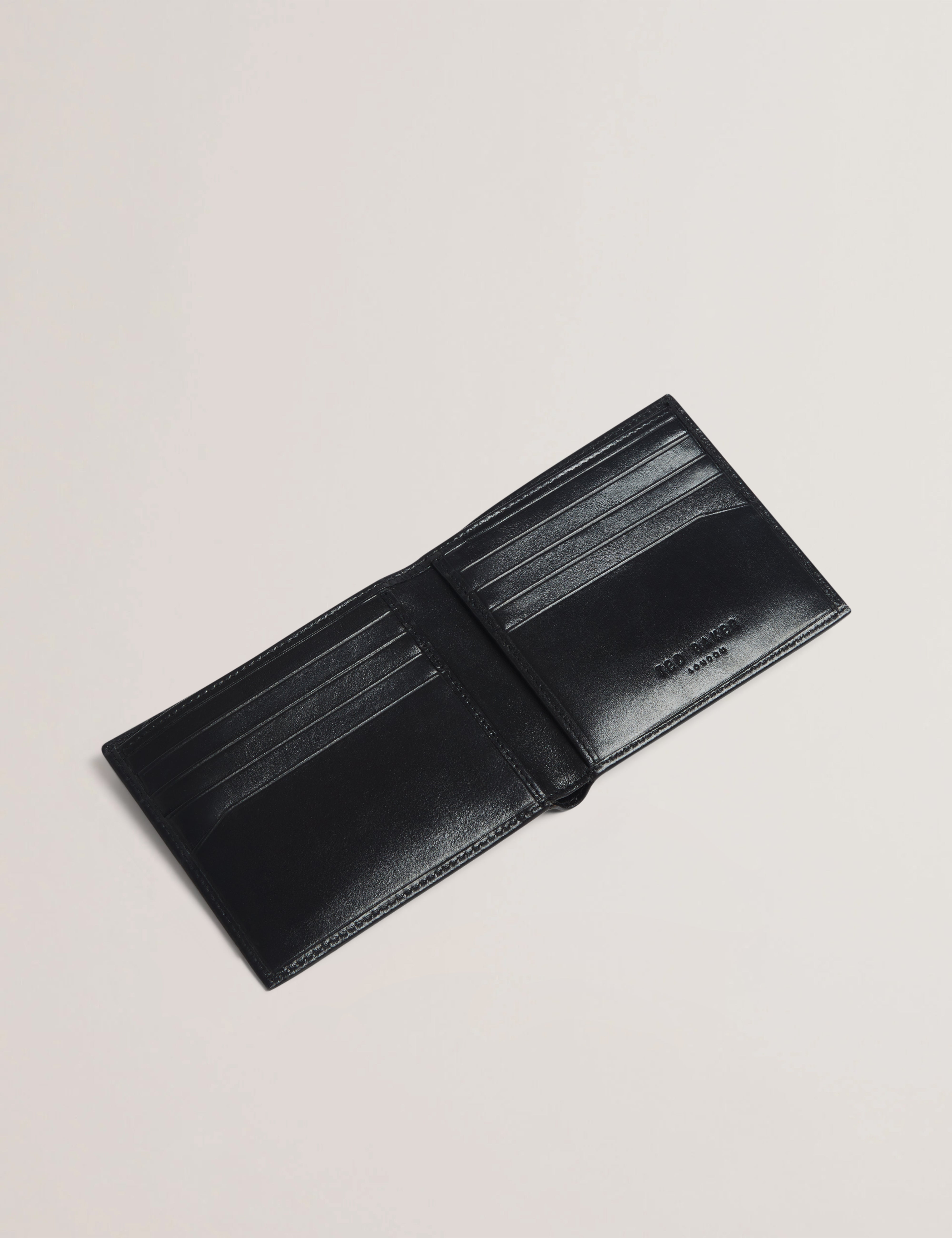 Fillss Leather Bifold Wallet Black