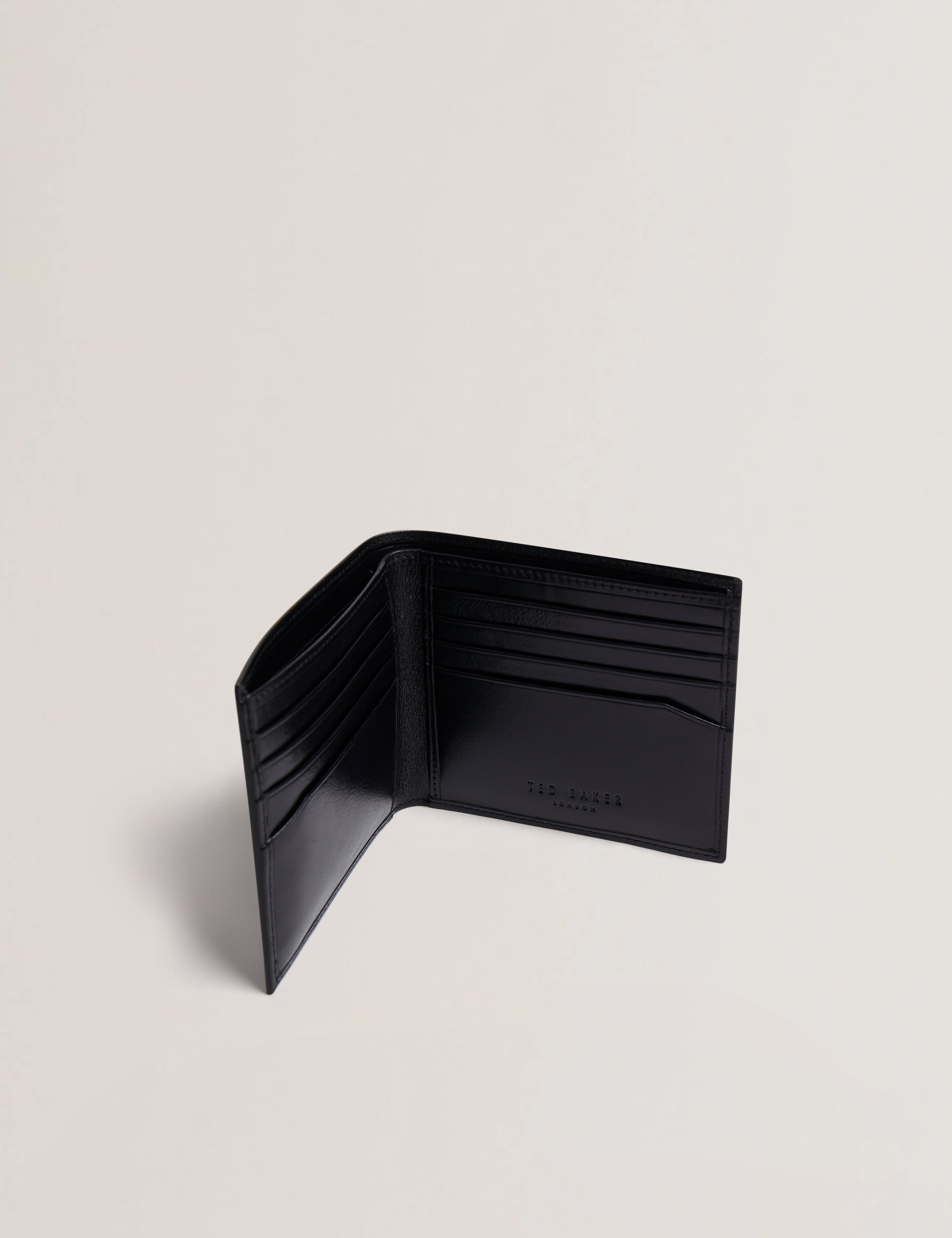 Fillss Leather Bifold Wallet Black