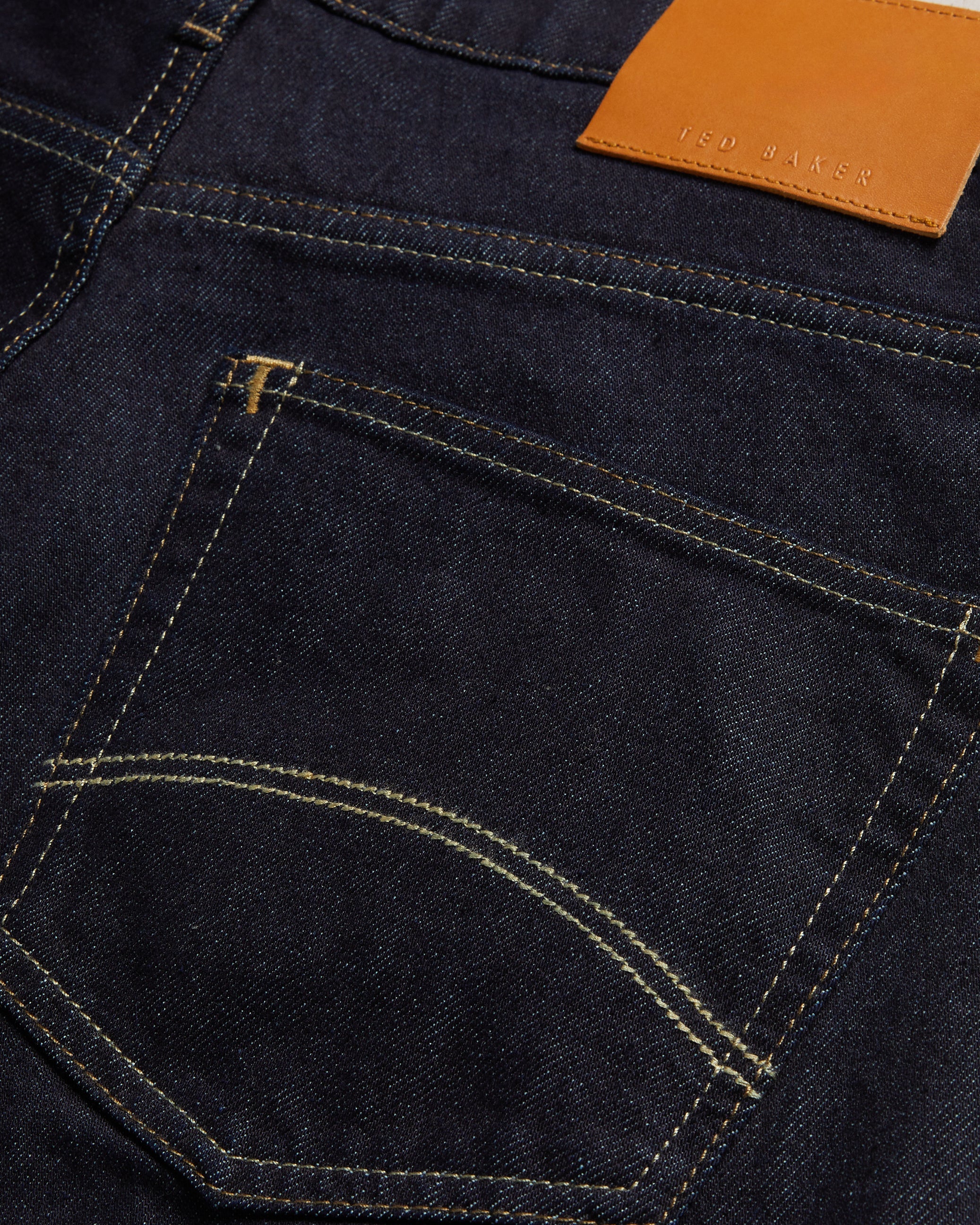 Elvvis Slim Fit Stretch Jeans Dk-Blue