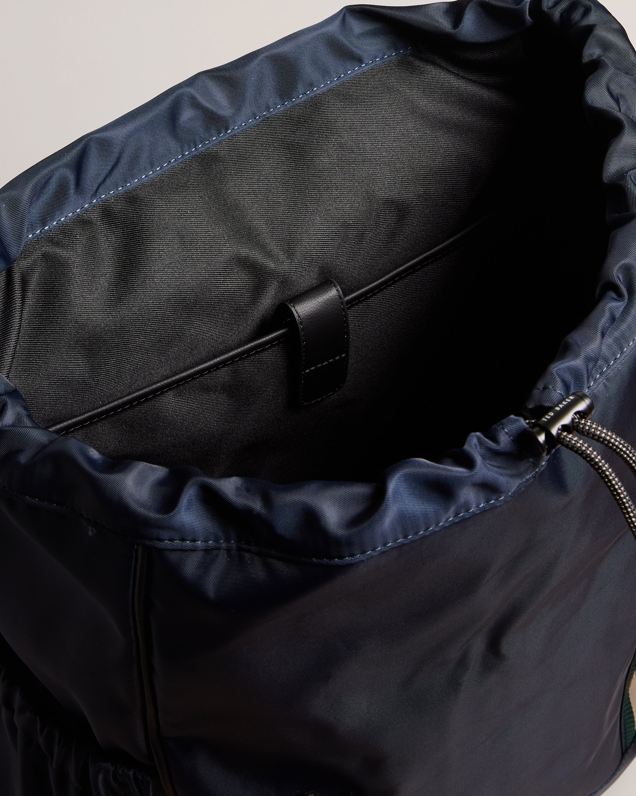Matew Webbing Detail Backpack Navy