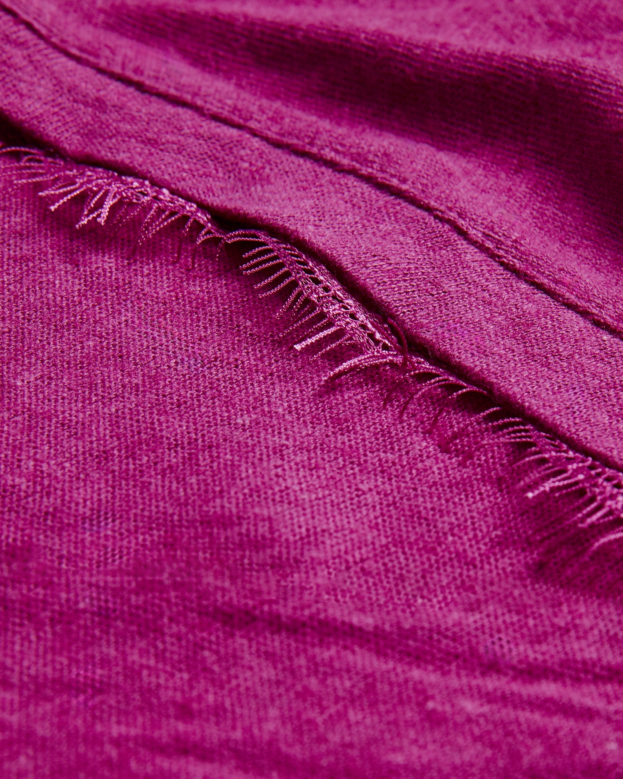 Effiy V-Neck Vest With Lace Neckline Purple