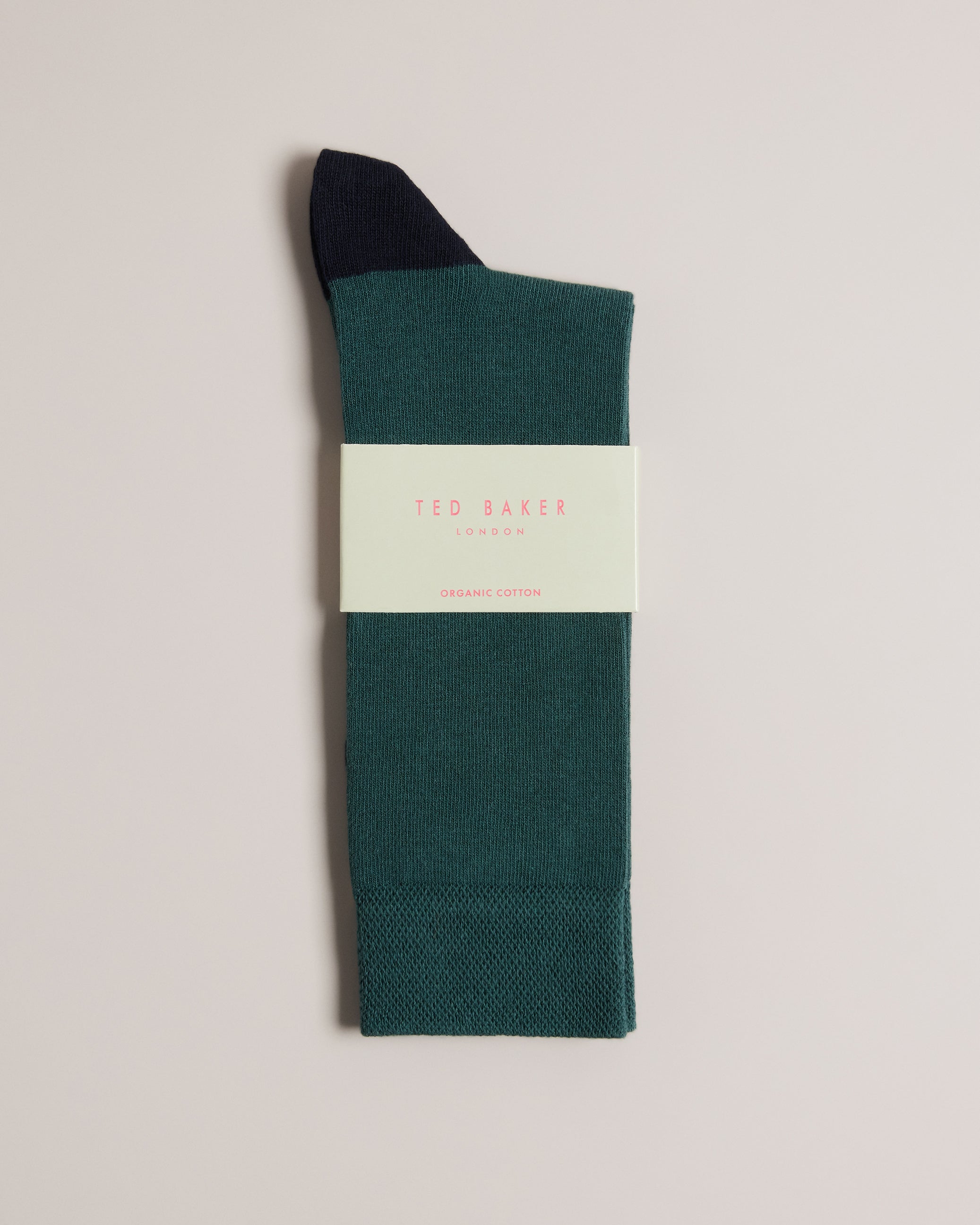 Corecol Plain Crew Socks Dk-Green