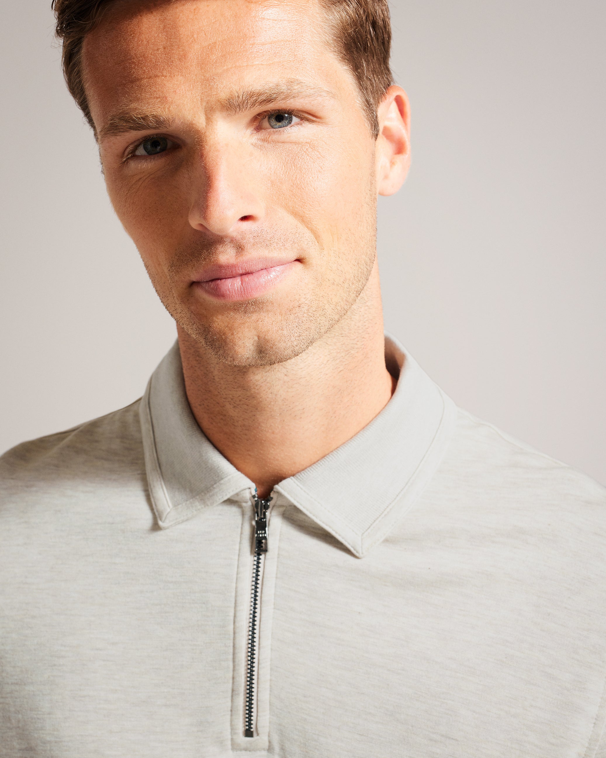Karpol Long Sleeve Modal Polo Shirt