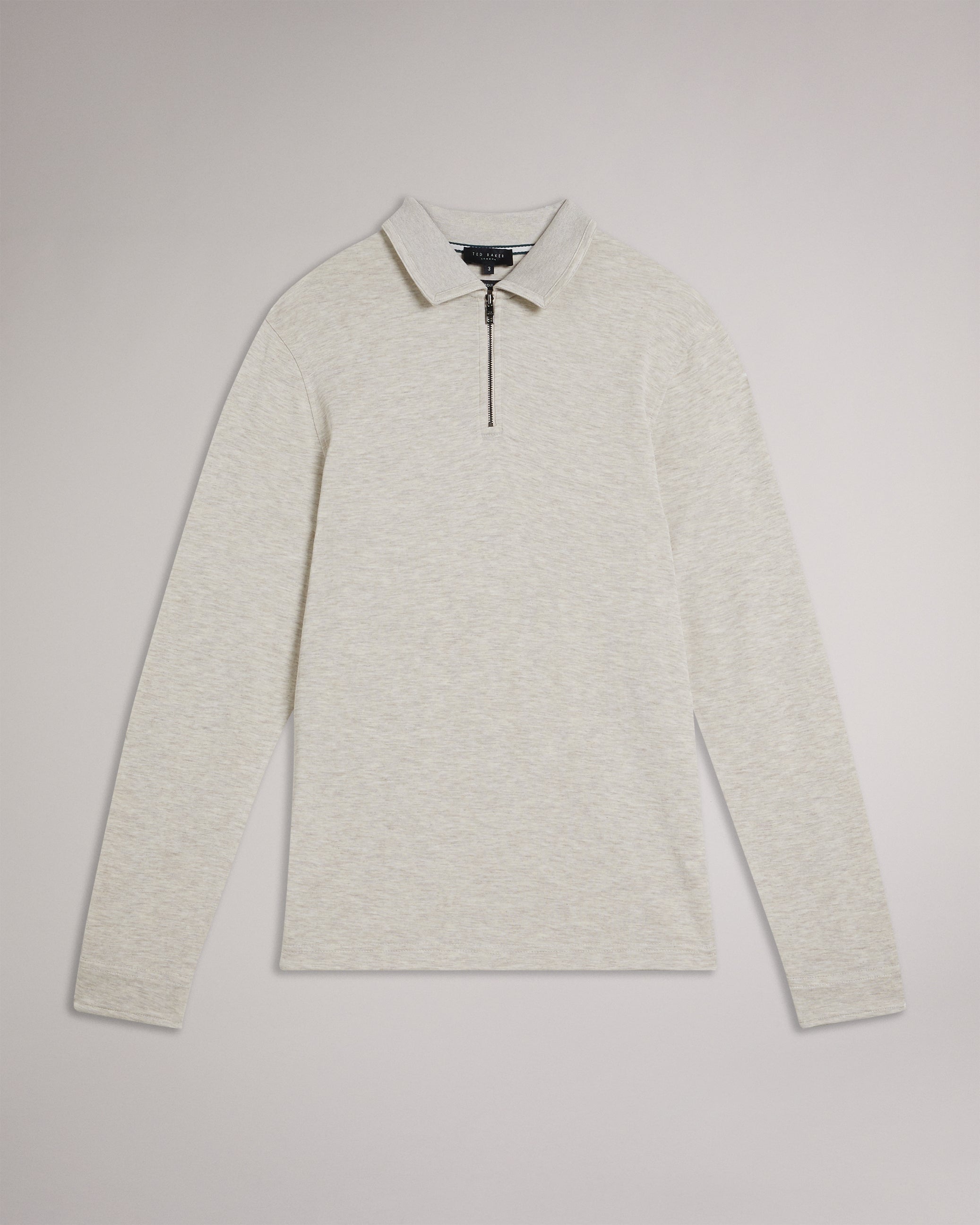 Karpol Long Sleeve Modal Polo Shirt