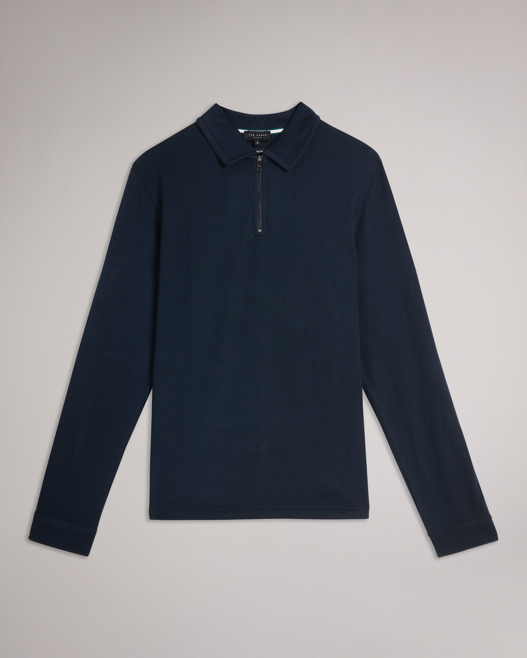 Karpol Long Sleeve Modal Polo Shirt