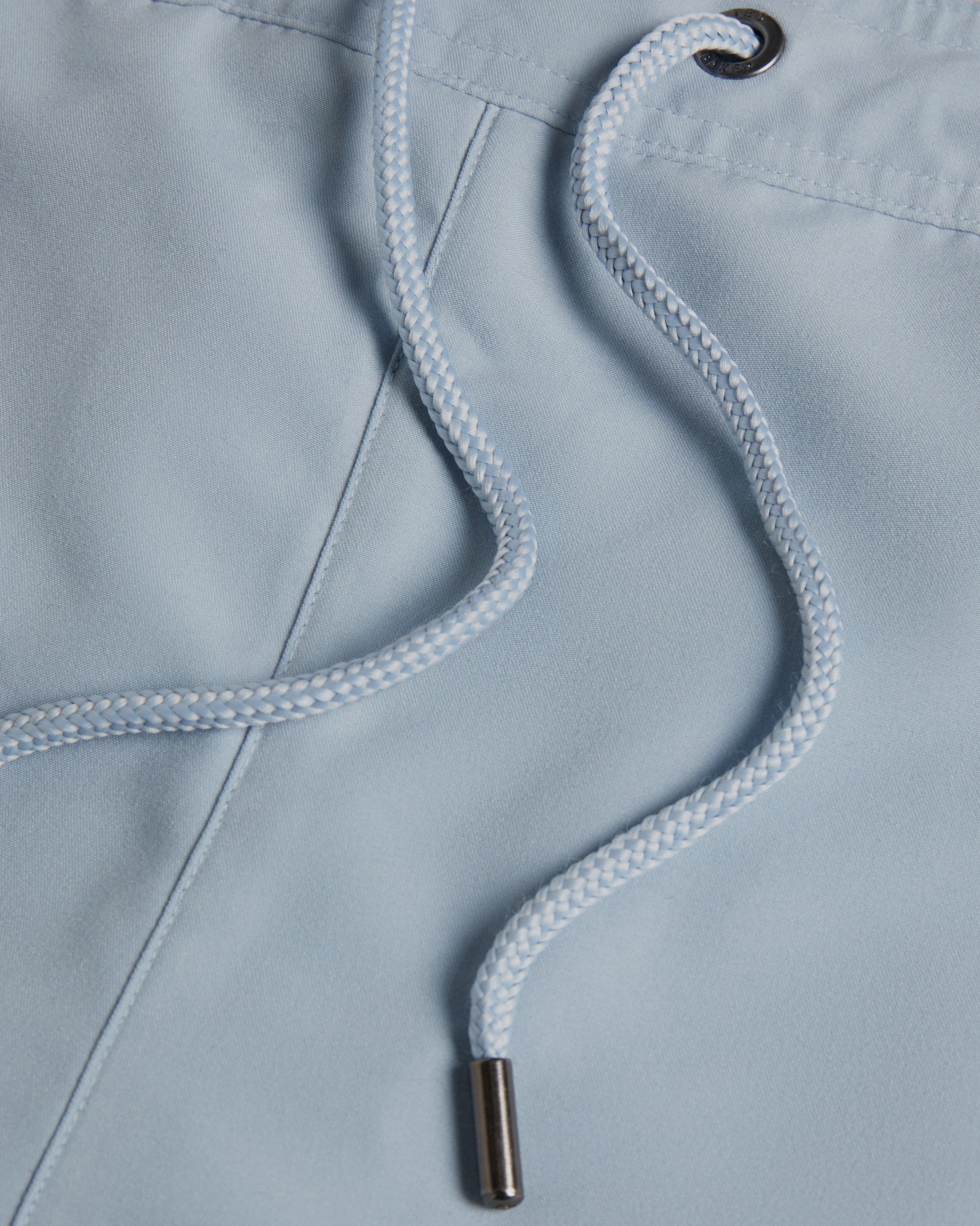 Hiltree Plain Swim Shorts Mid-Blue