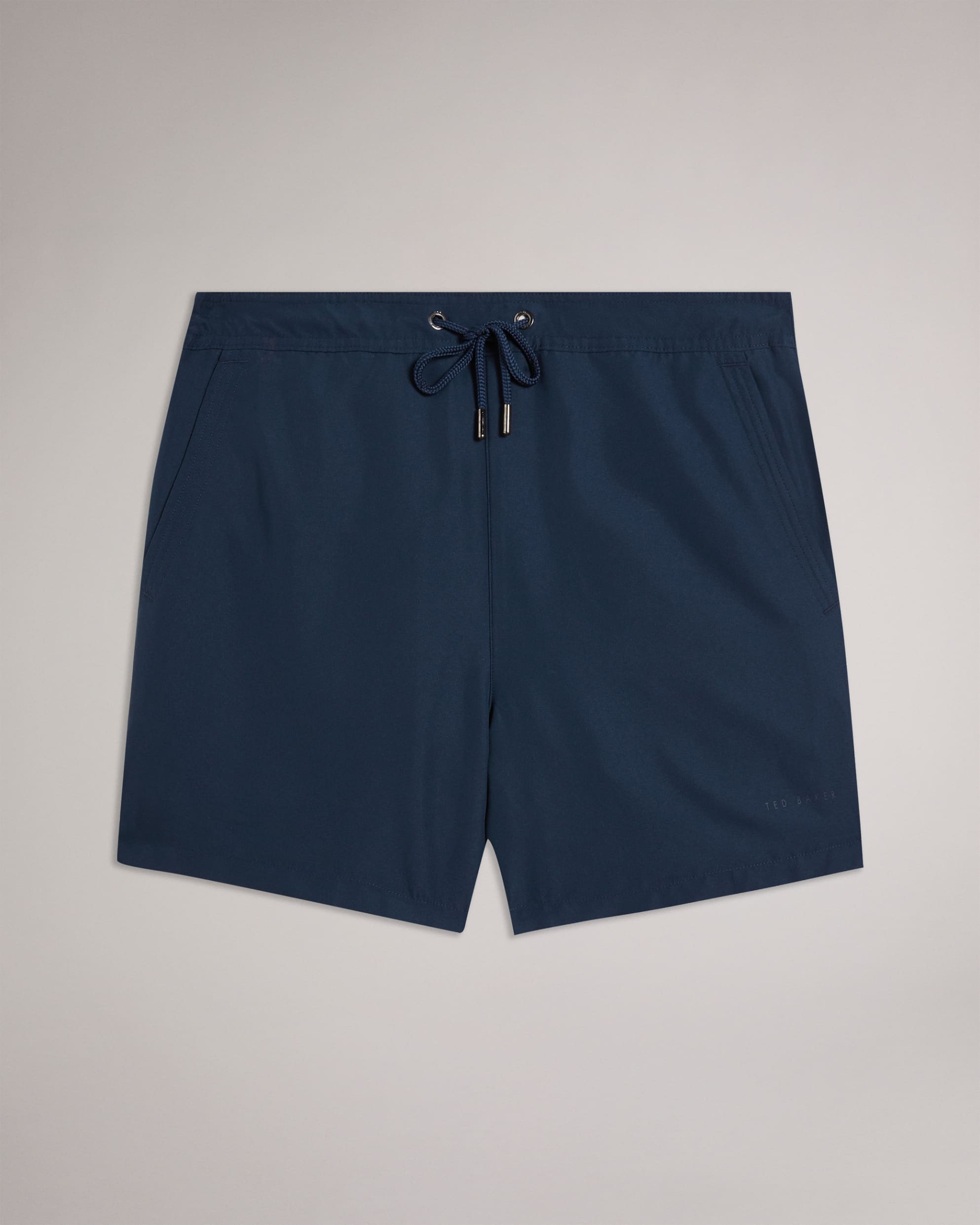 Hiltree Plain SwimShorts Navy