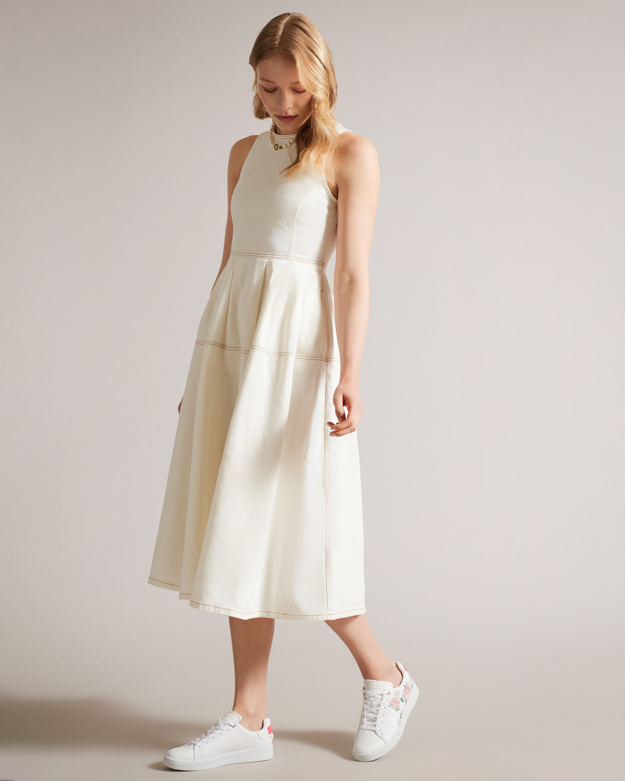 Artya Floral Print Cupsole Trainers Shoes Pink