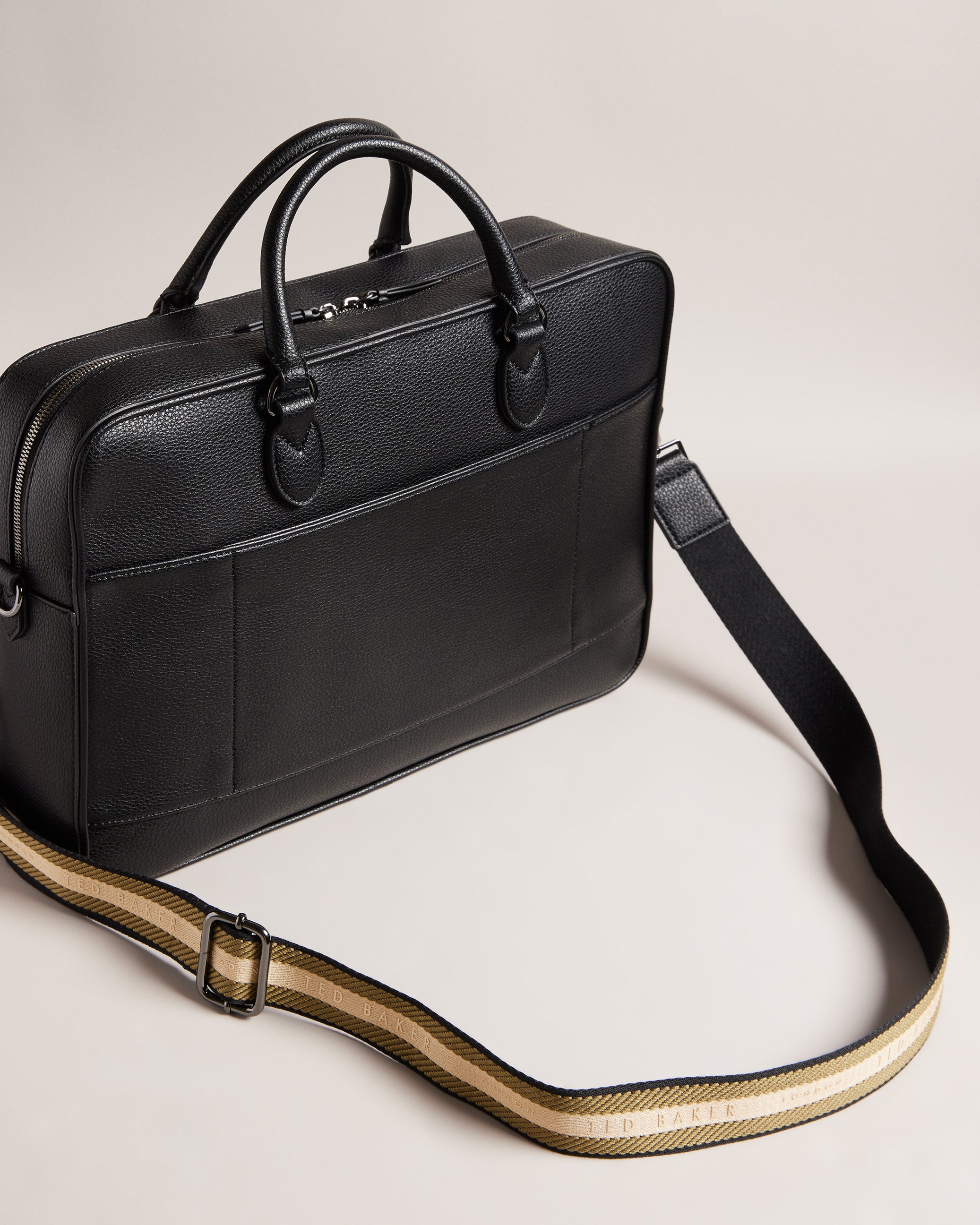 Kaden Faux Leather Document Bag