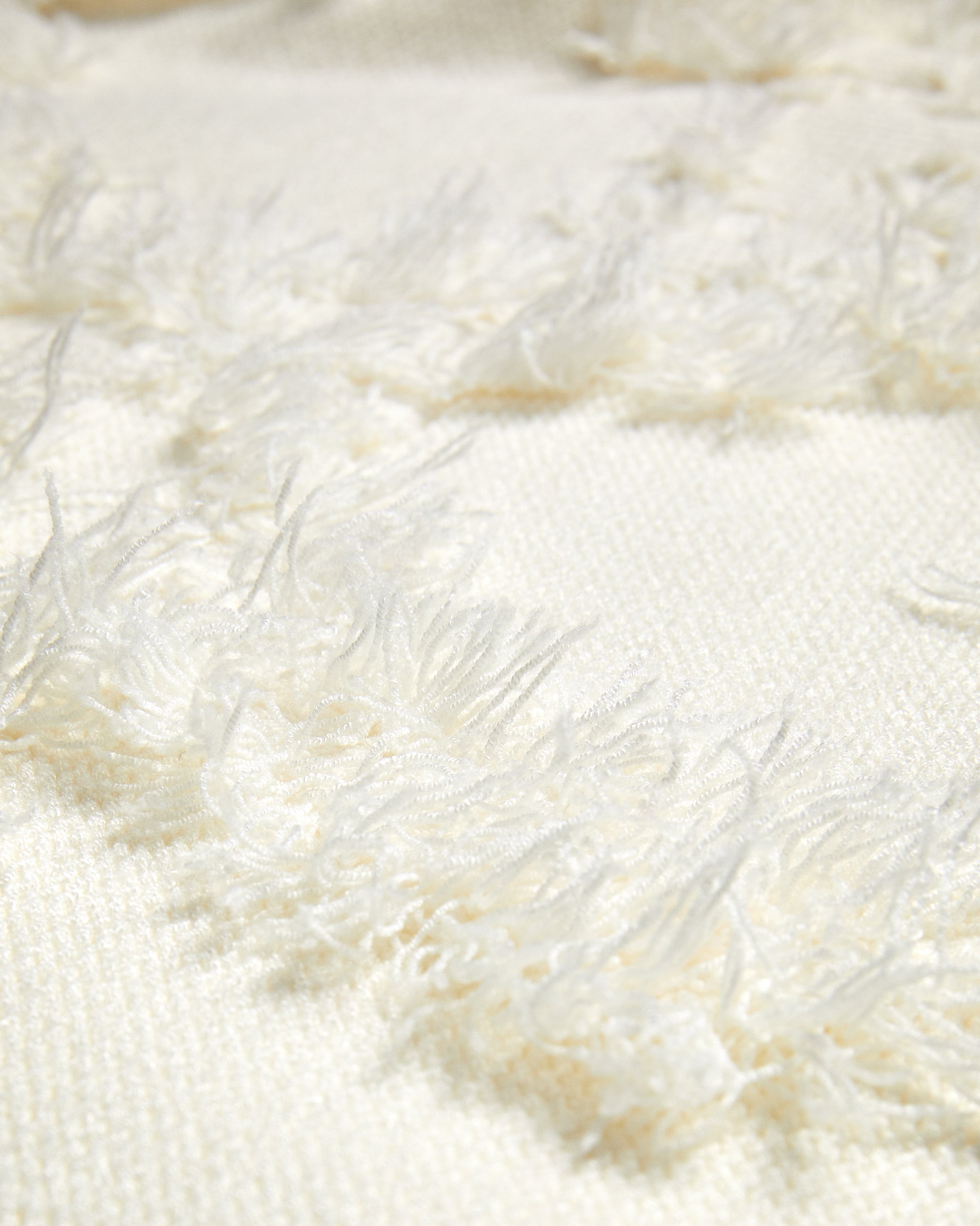 Chalayy Fringed Jacquard Floral Jumper
