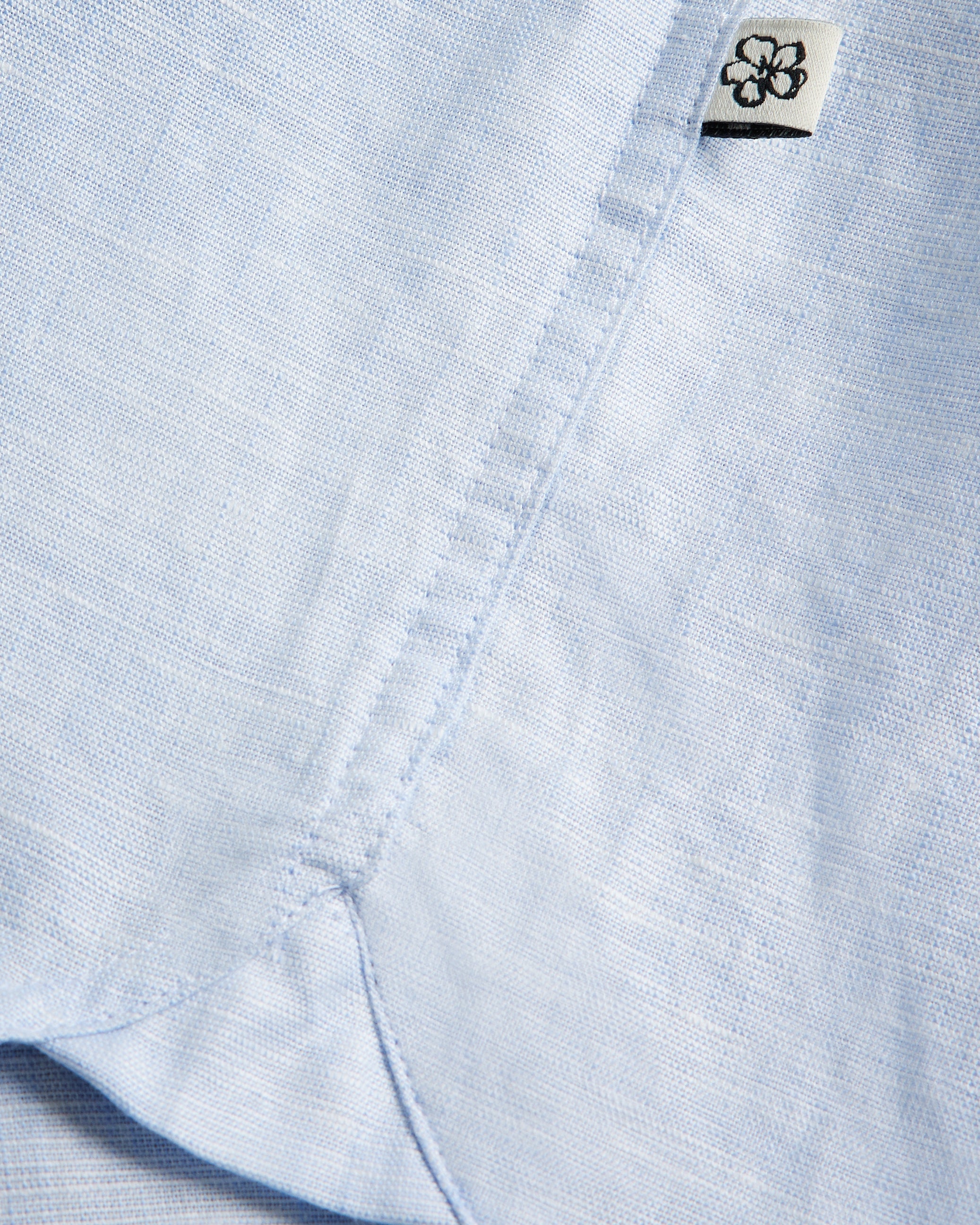 Kingfrd Short Sleeve Linen Shirt