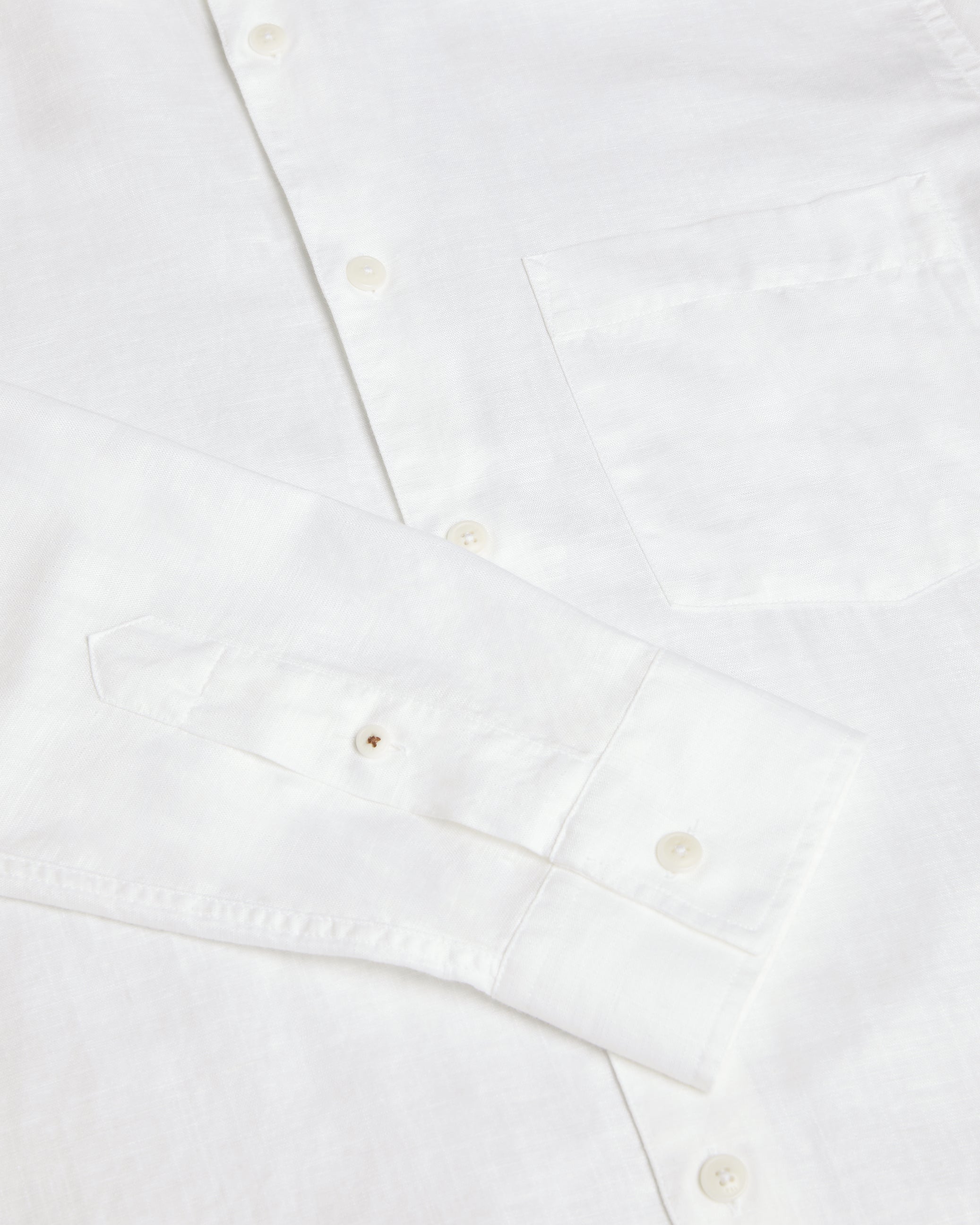 Kingwel Long Sleeve Linen Blend Shirt