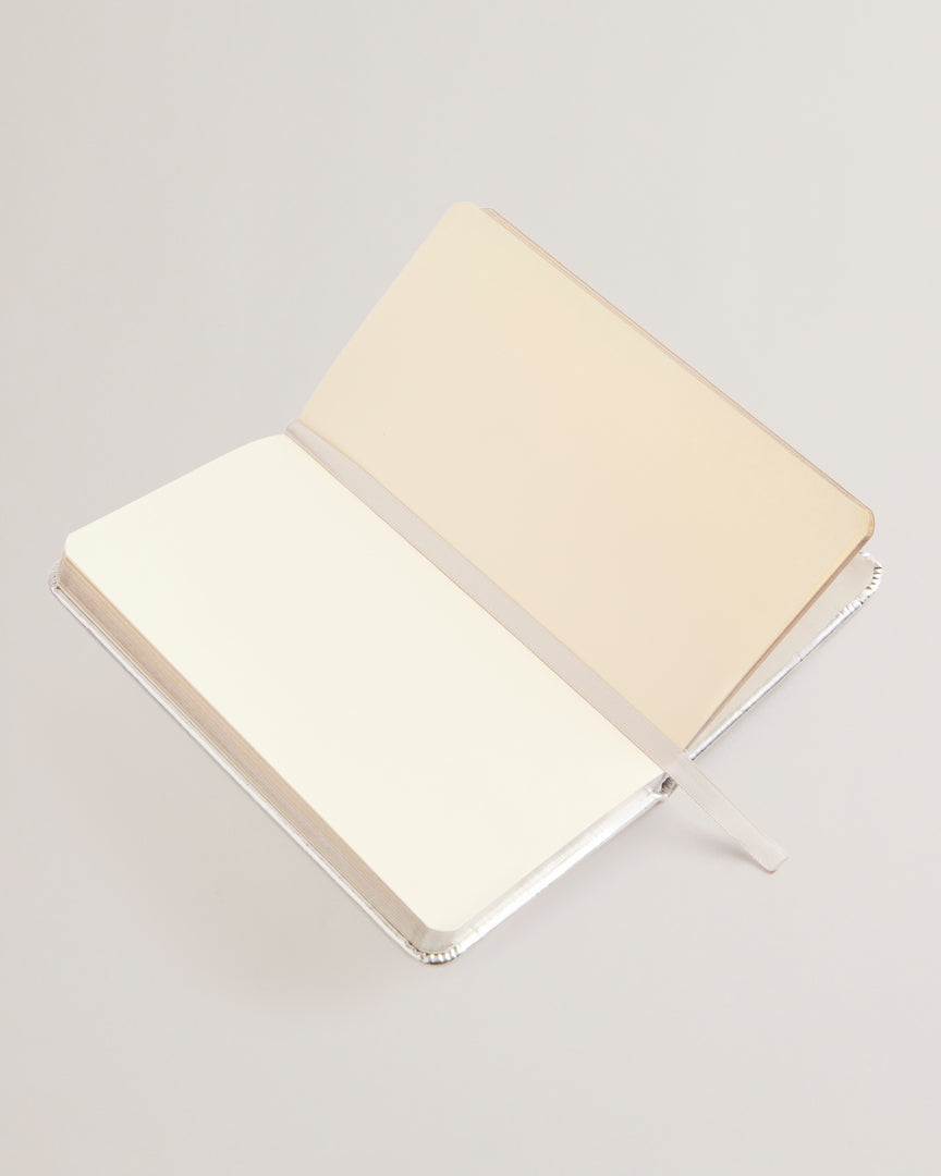 Lilliis Croc Effect Mini Weekly Diary Silver