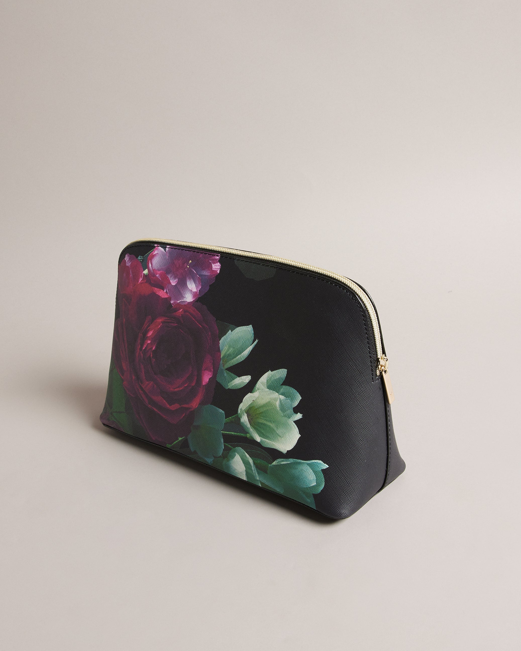 بابي حقيبة مستلزمات شخصية مطبعة بالأزهار