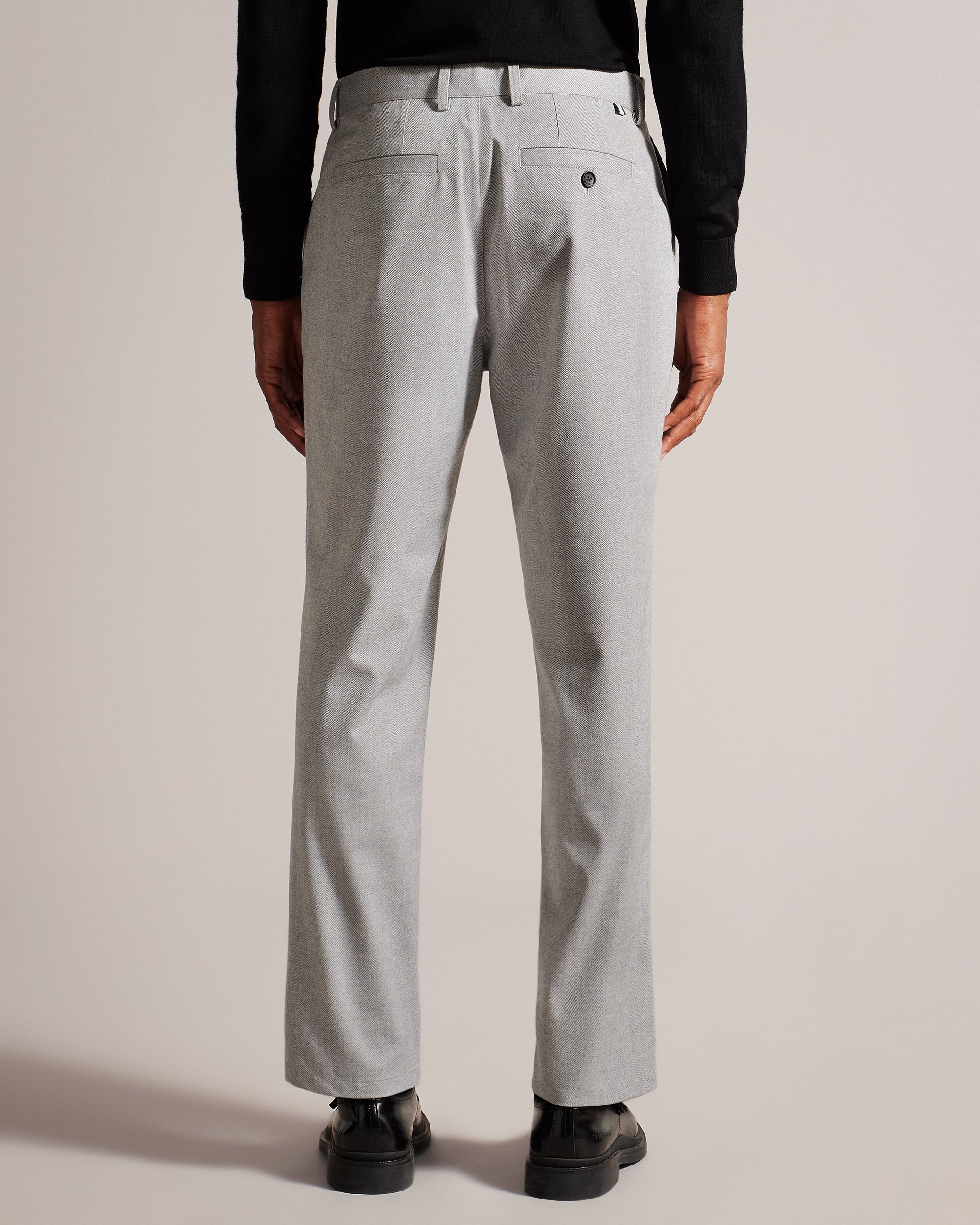 Verane Camburn Fit Herringbone Trousers