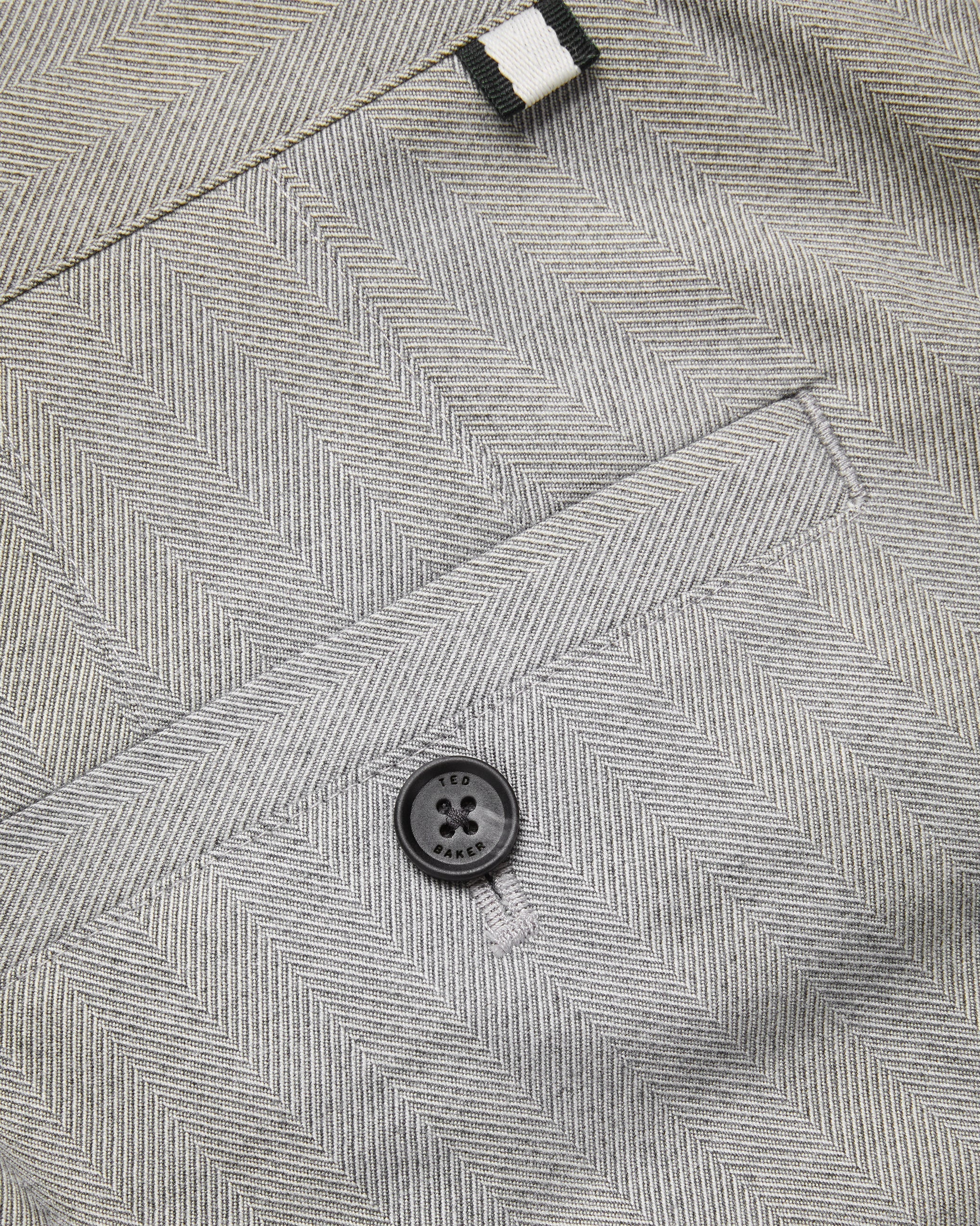 Verane Camburn Fit Herringbone Trousers