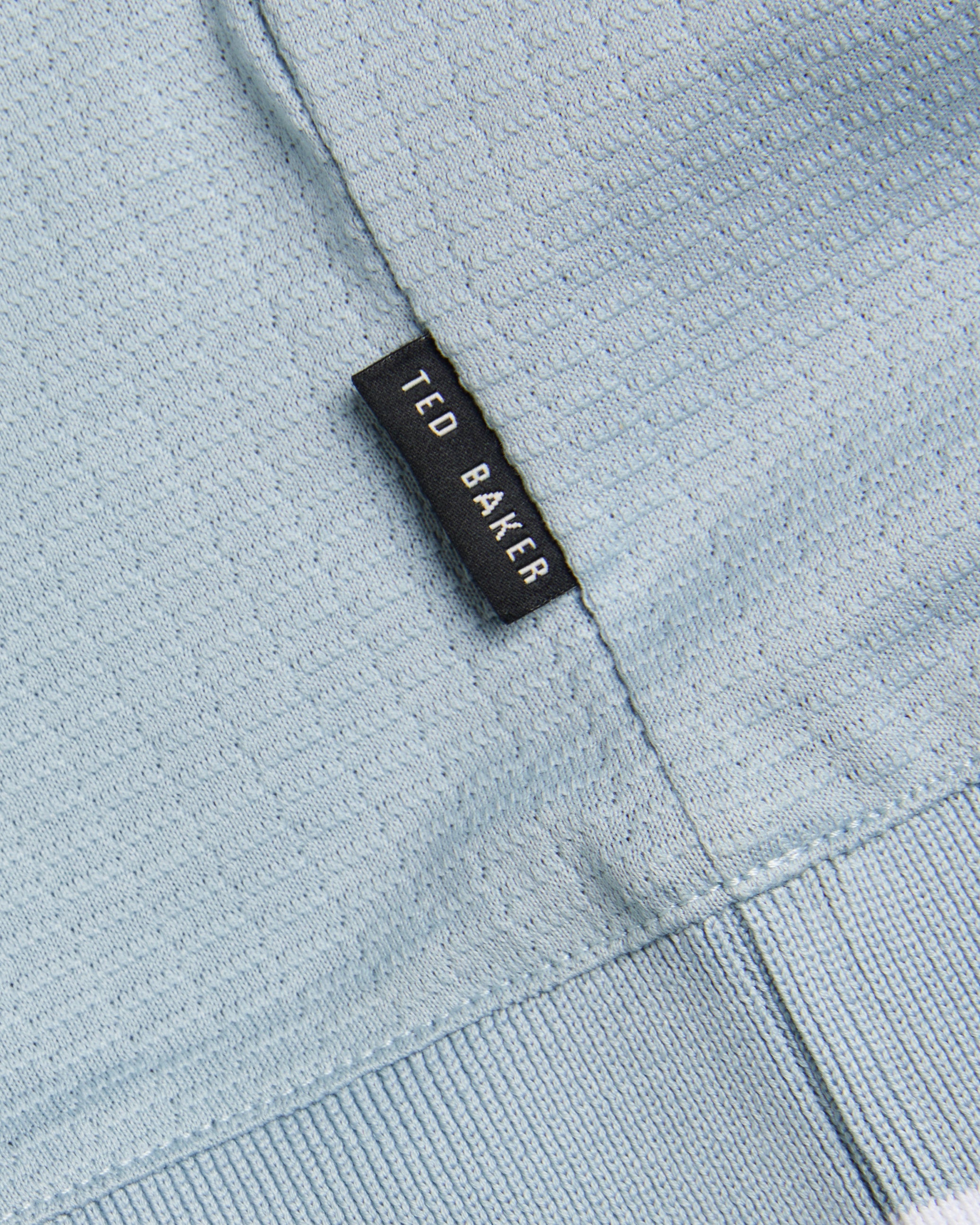 إيروين كنزة بياقة بولو لون أزرق فاتح