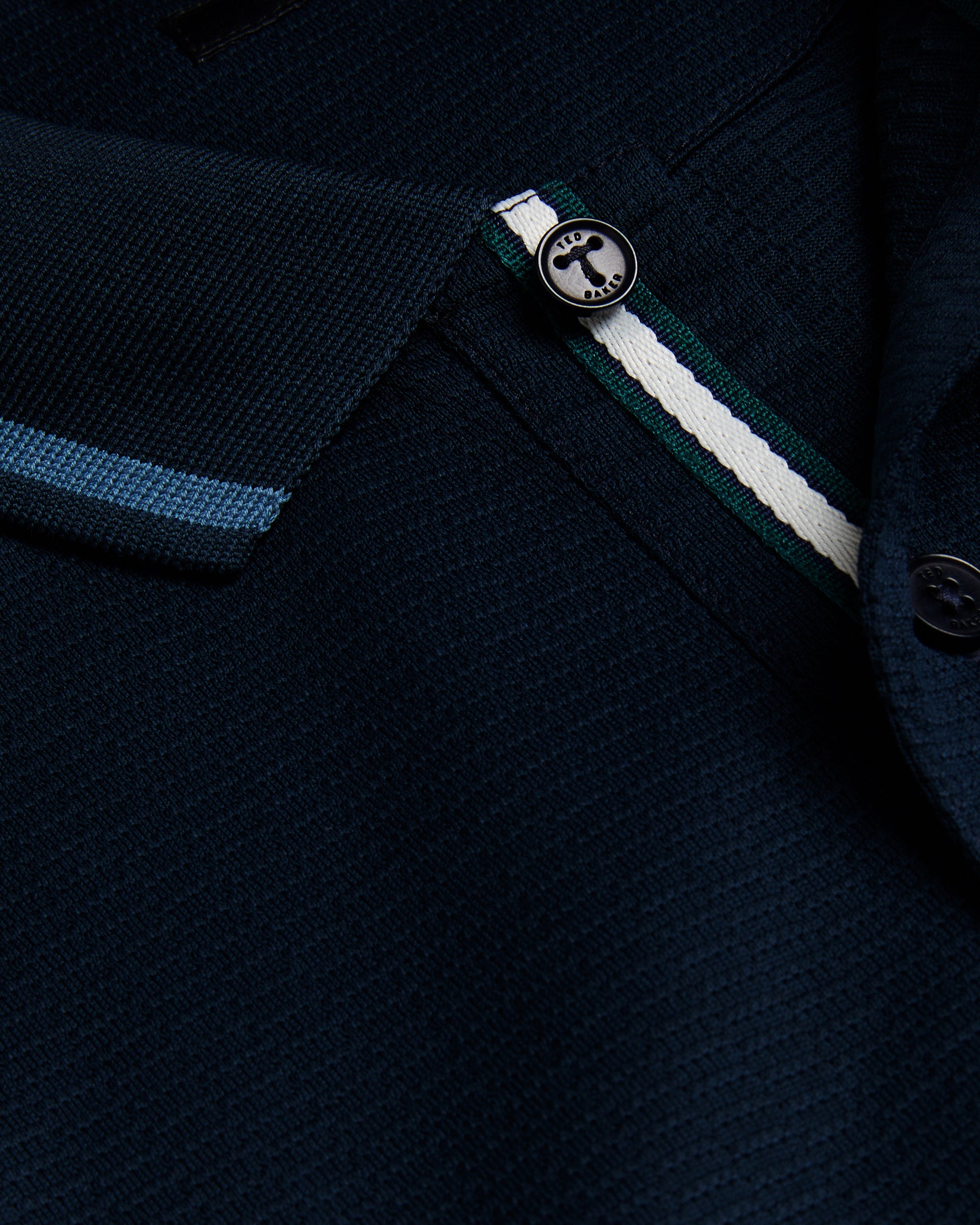 Erwen Regular Fit Textured Polo Shirt