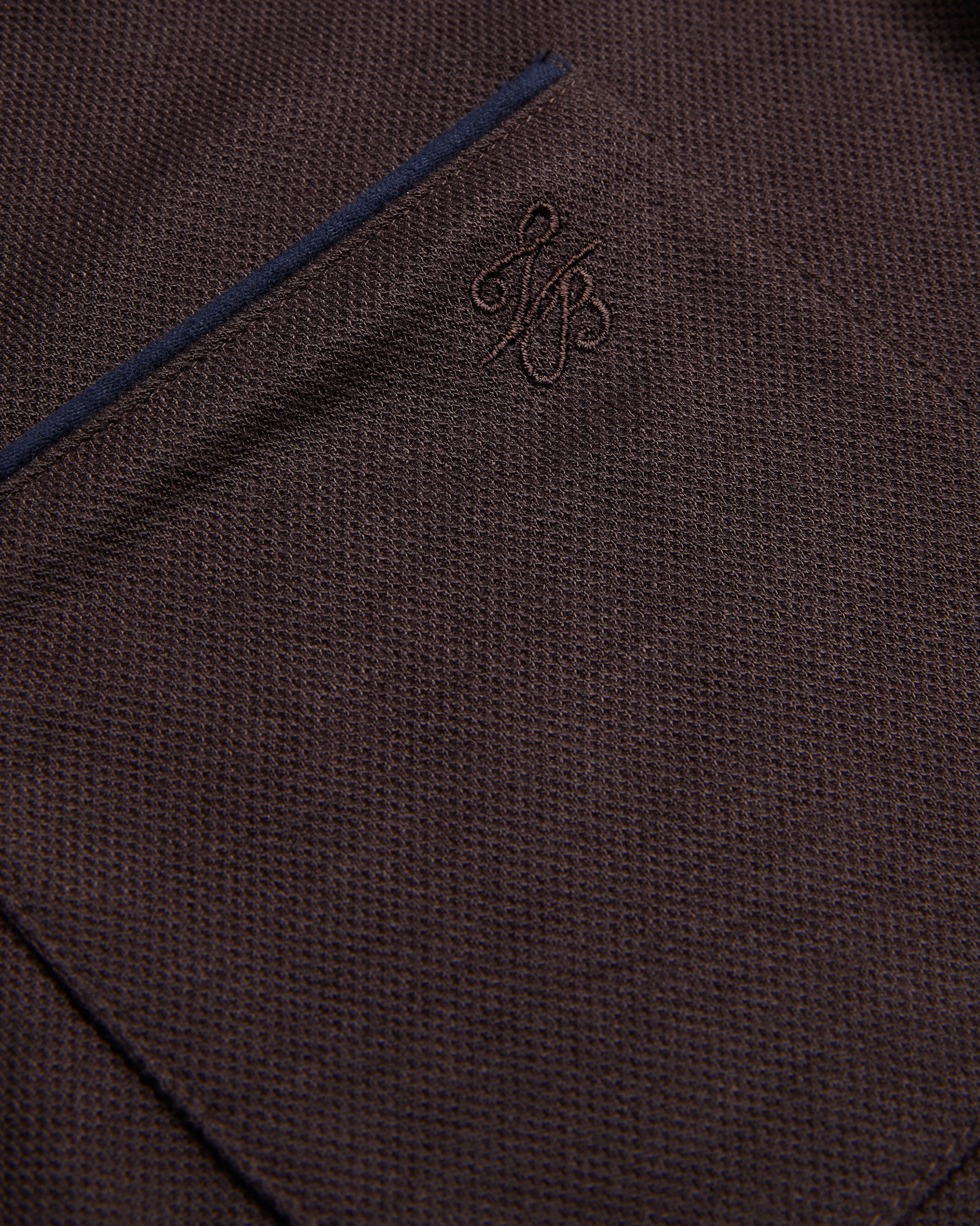 Grine Short Sleeve T-Shirt With Suedette Trim