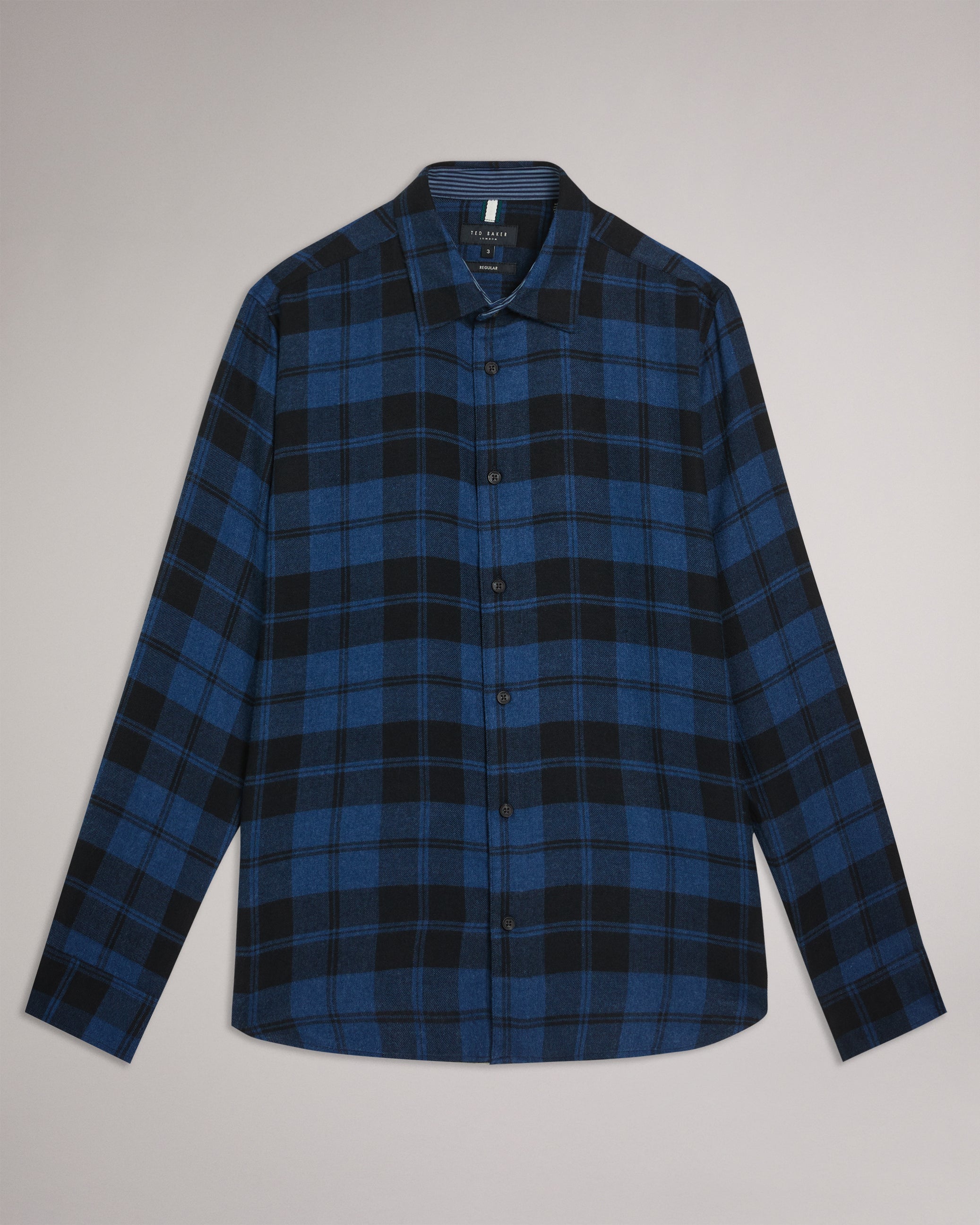Abacus Long Sleeve Check Flannel Shirt