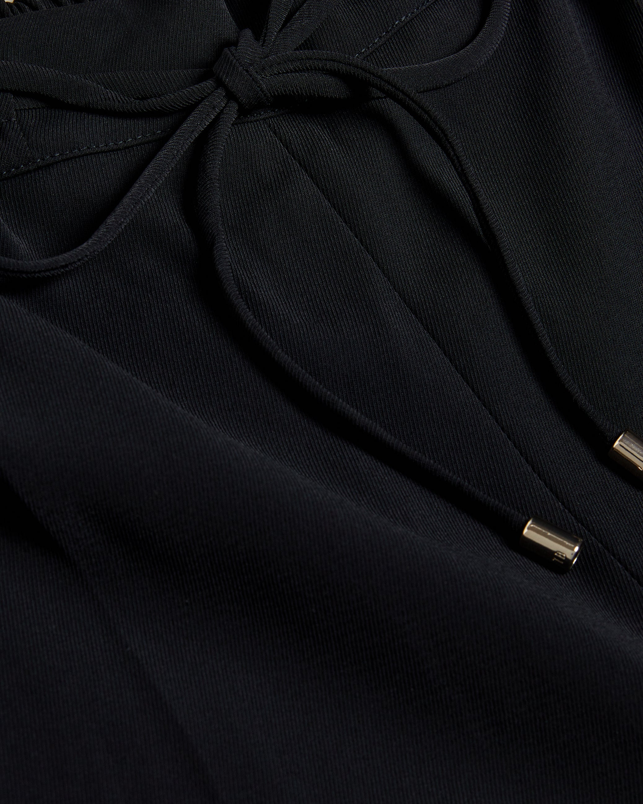 Liliaah Wide Leg Jogger Black